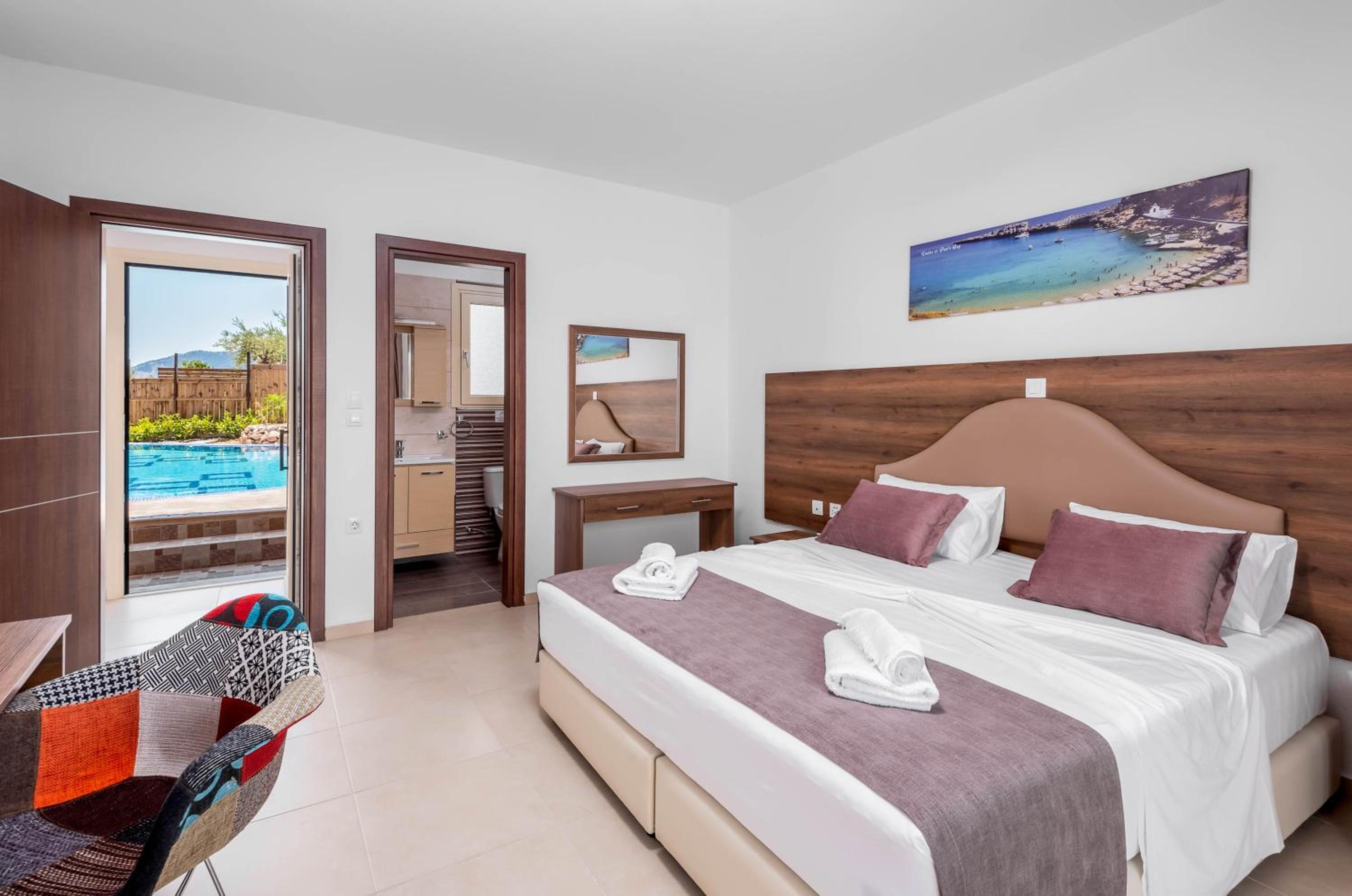 Maisonette 2 Bedrooms, Private Pool, Mountain View