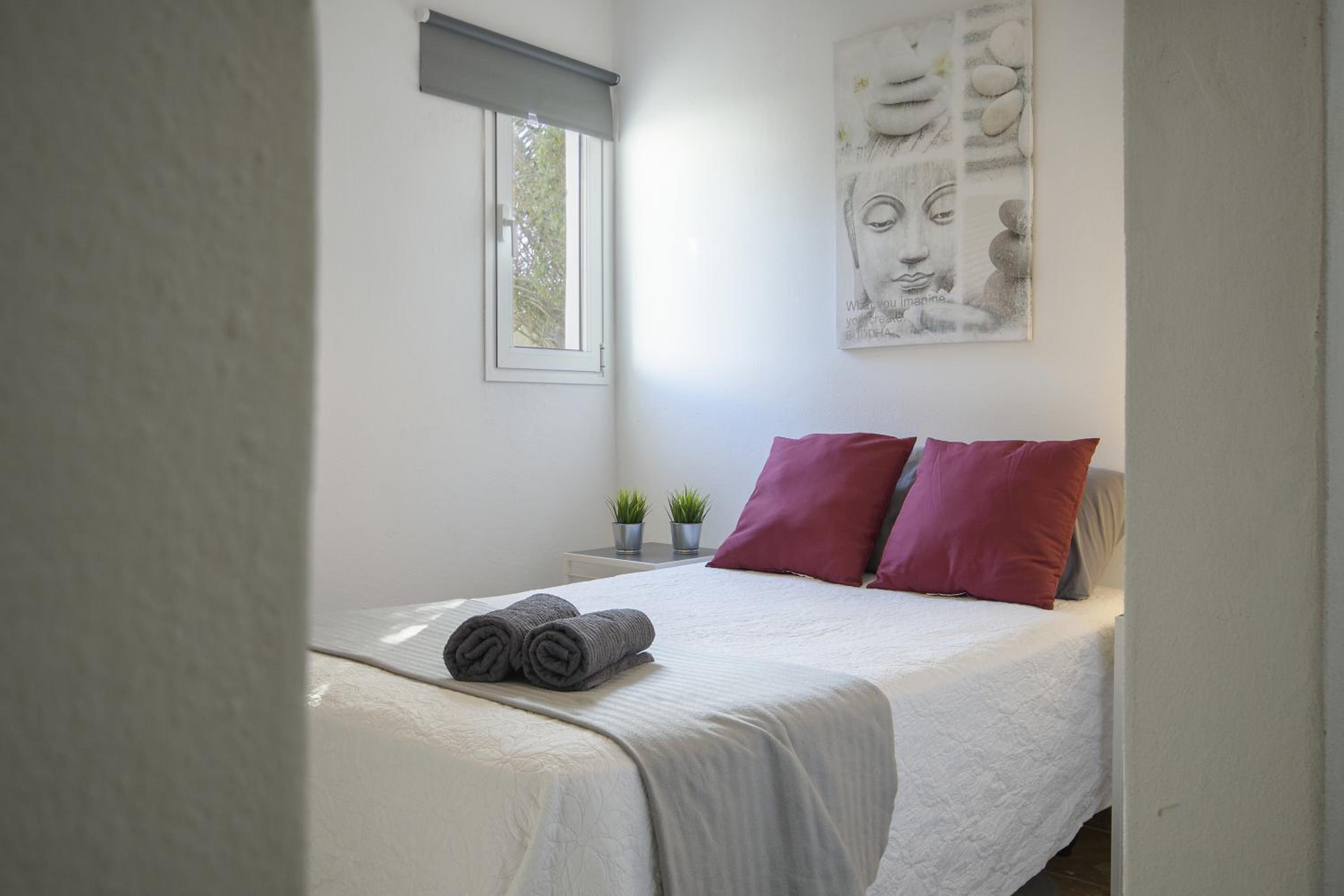 Apartamento con vista a la piscina
