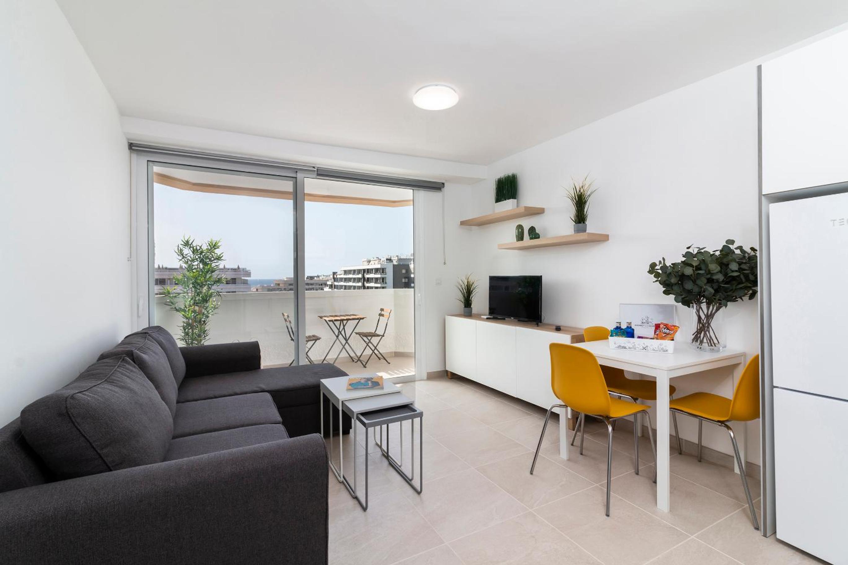 Apartamento con vista al mar