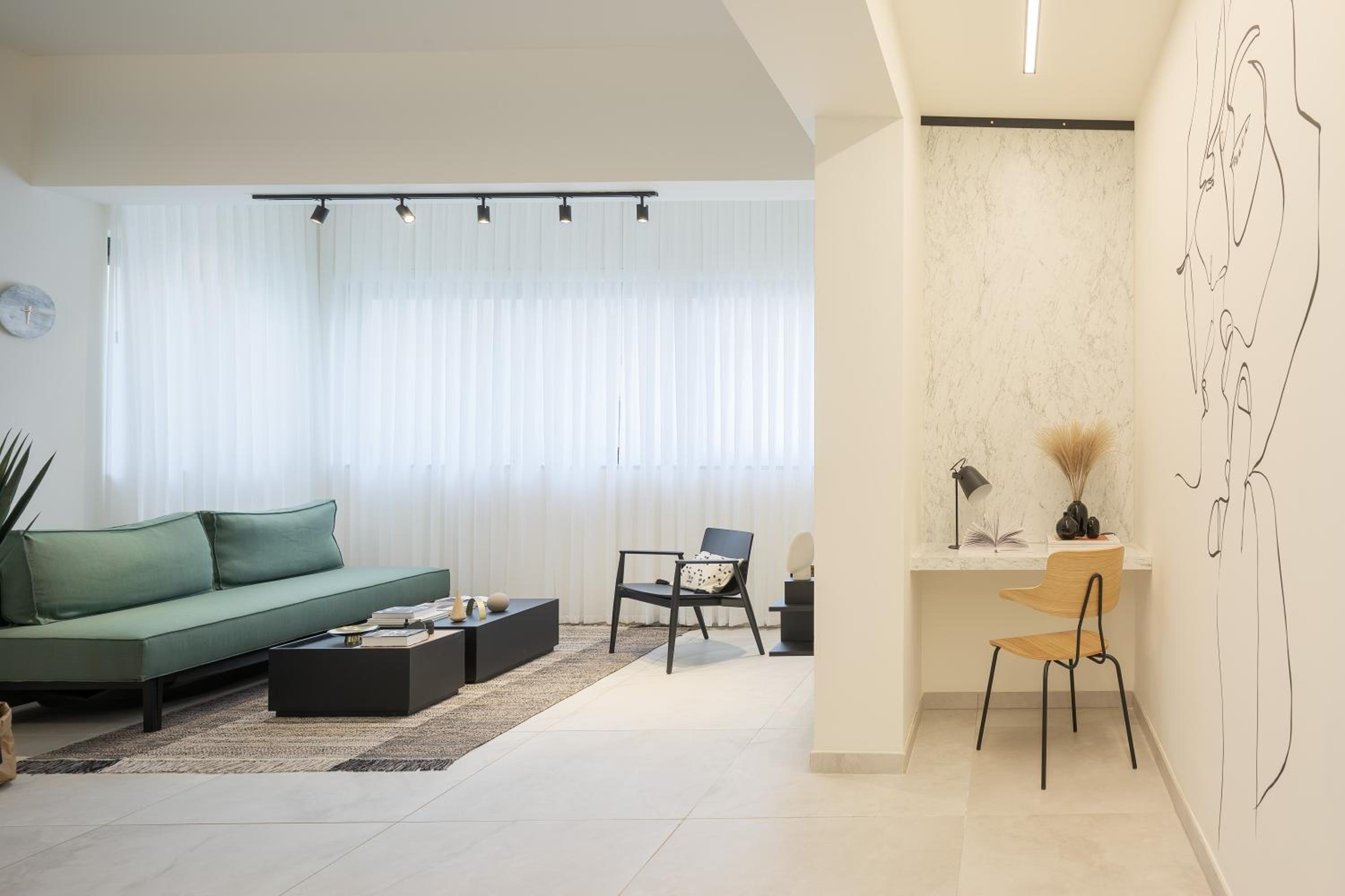 Two-Bedroom Apartment with Balcony