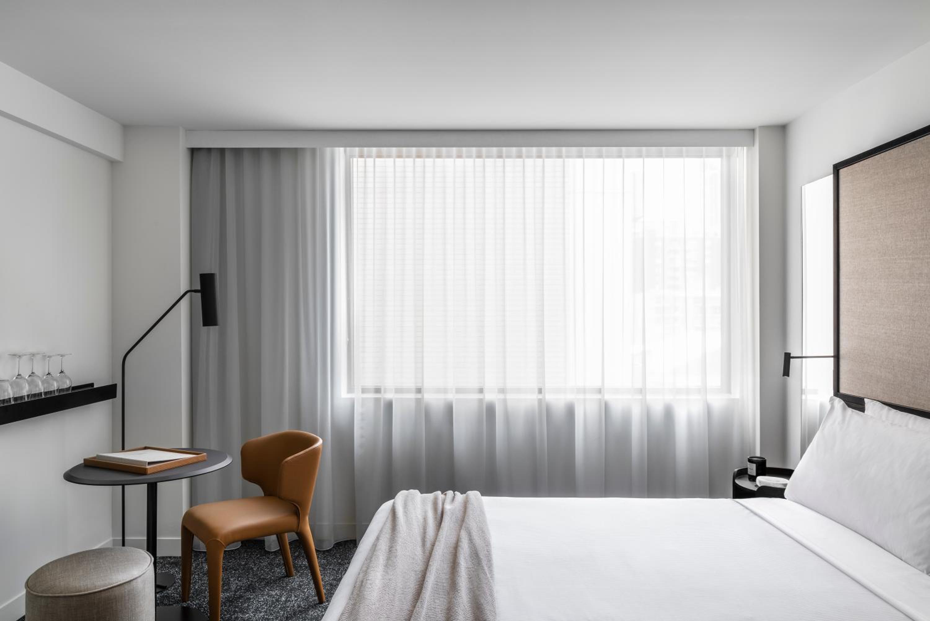 Lancemore King Room – complimentary drinks during hosted hour and WiFi
