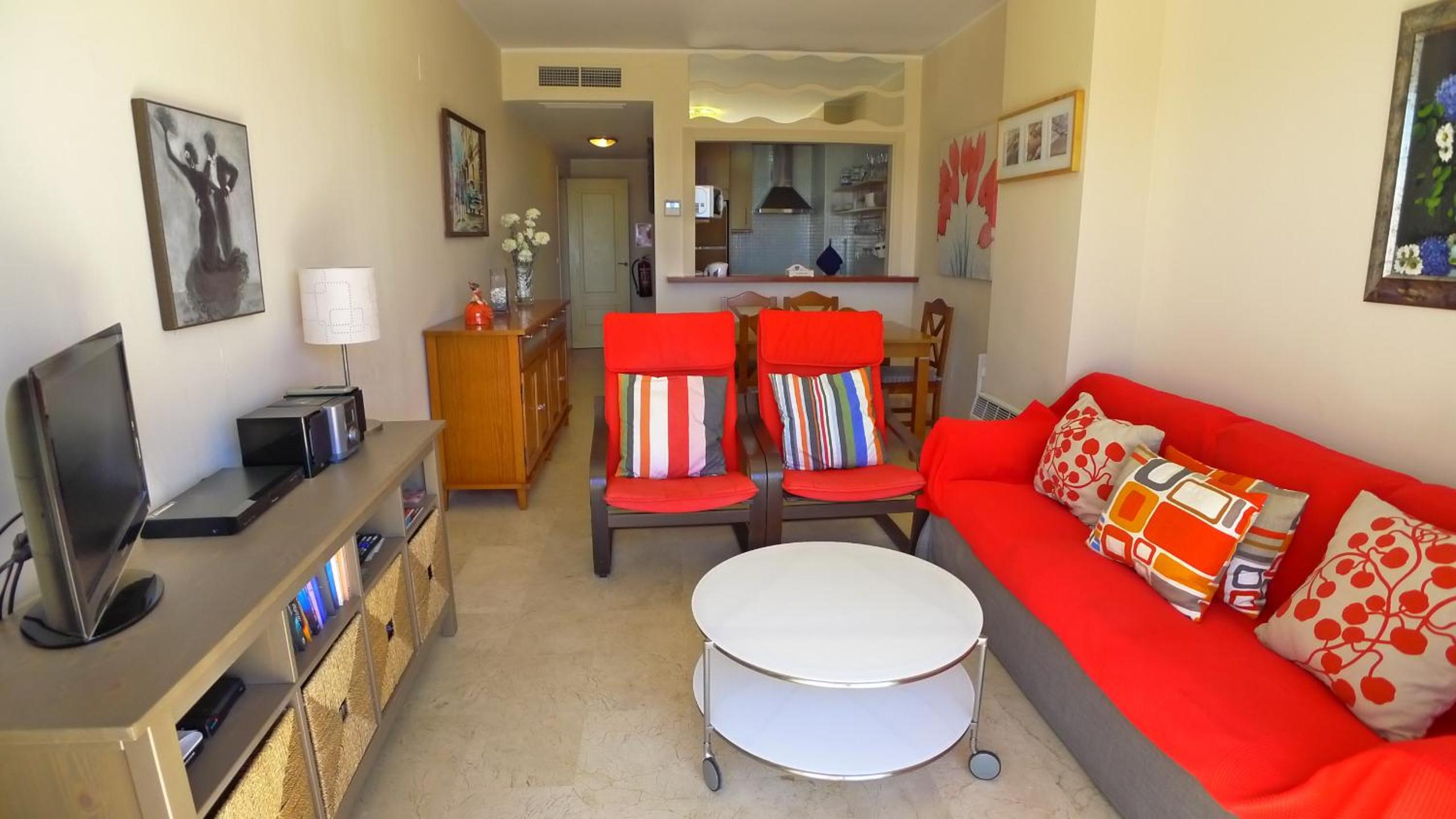 Apartamento con vista al mar