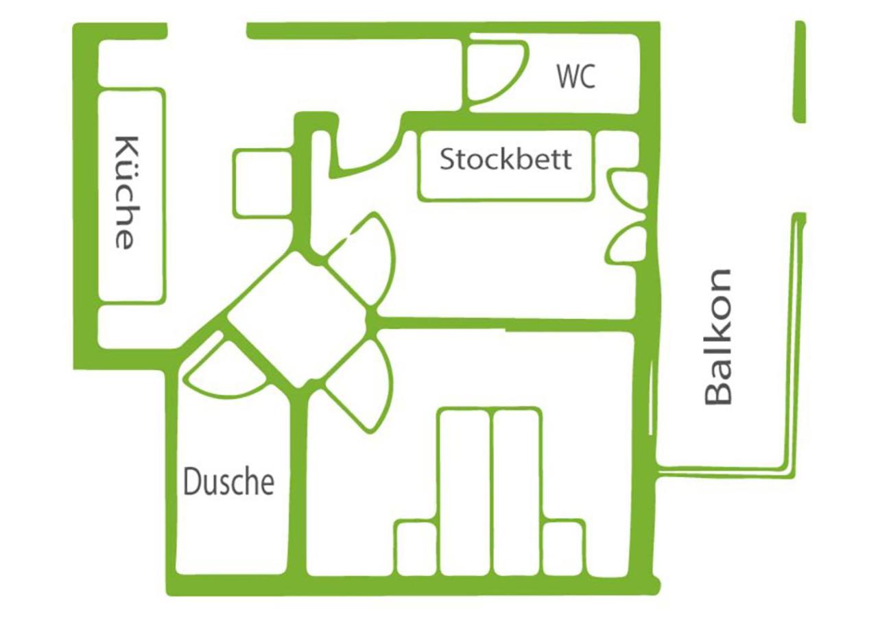 Two-Bedroom Apartment with Mountain View