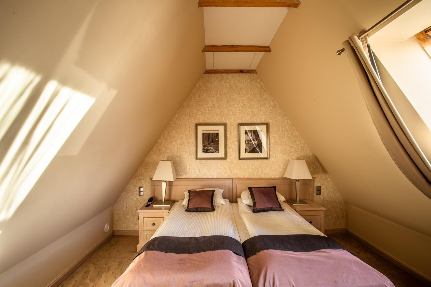 Superior Double or Twin Room with mezzanine in Spichlerz building photo 1