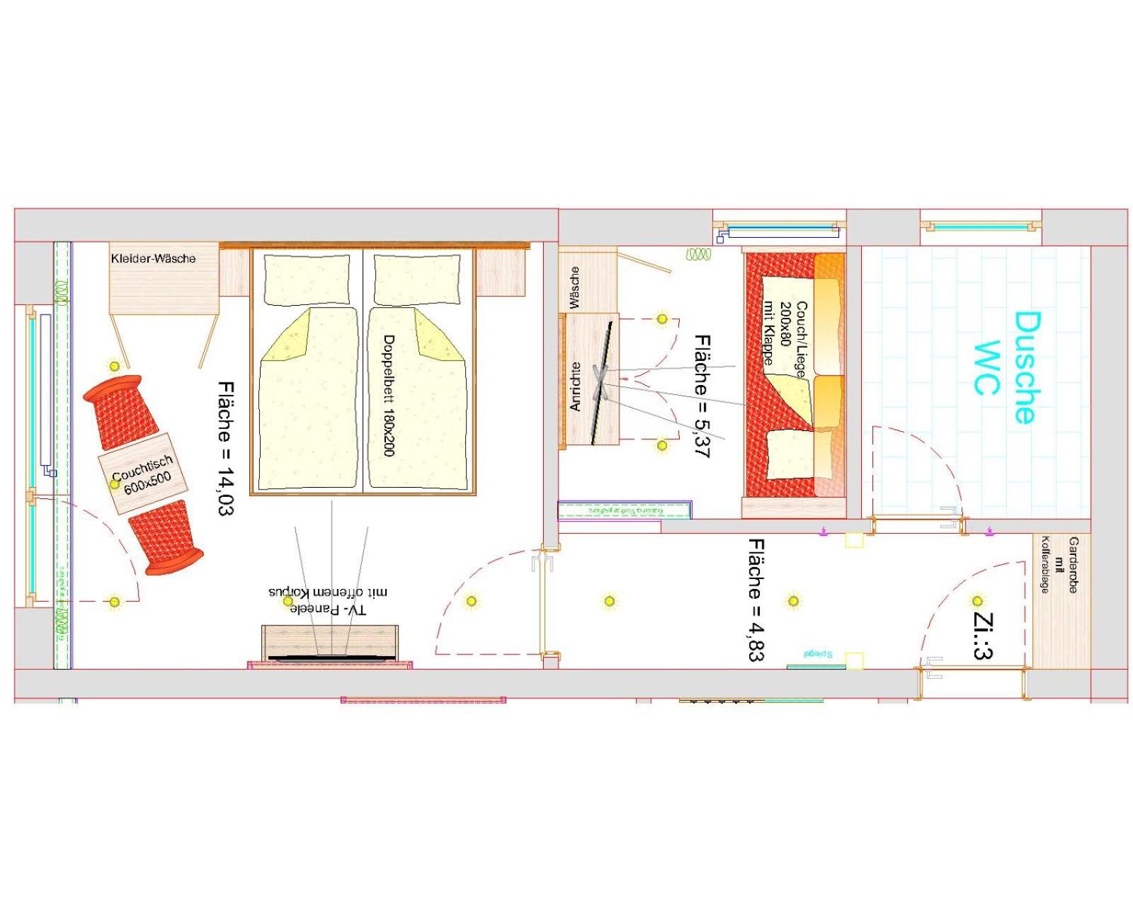 Triple Room with Balcony photo 3