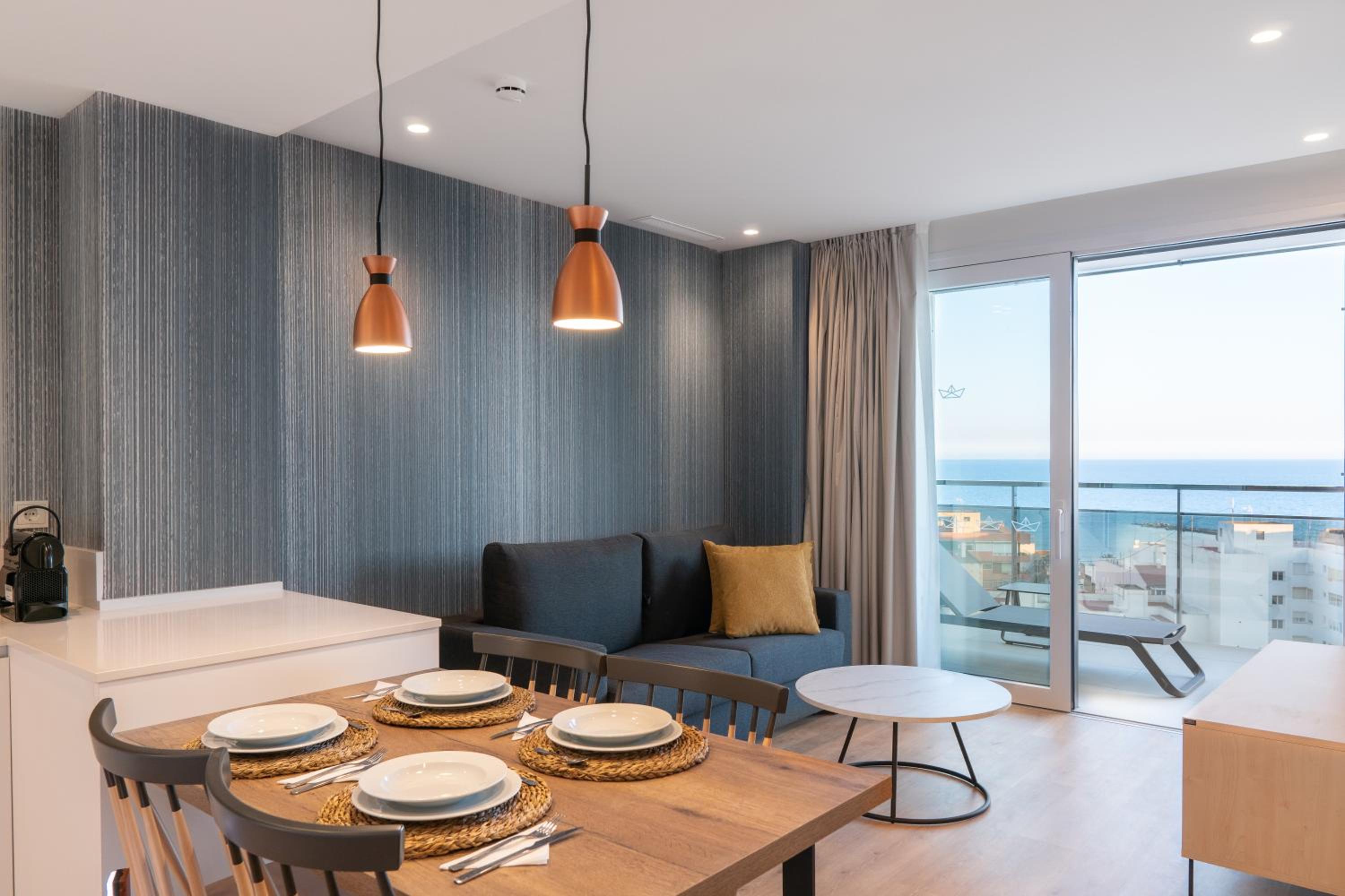 Apartamento con vista al mar