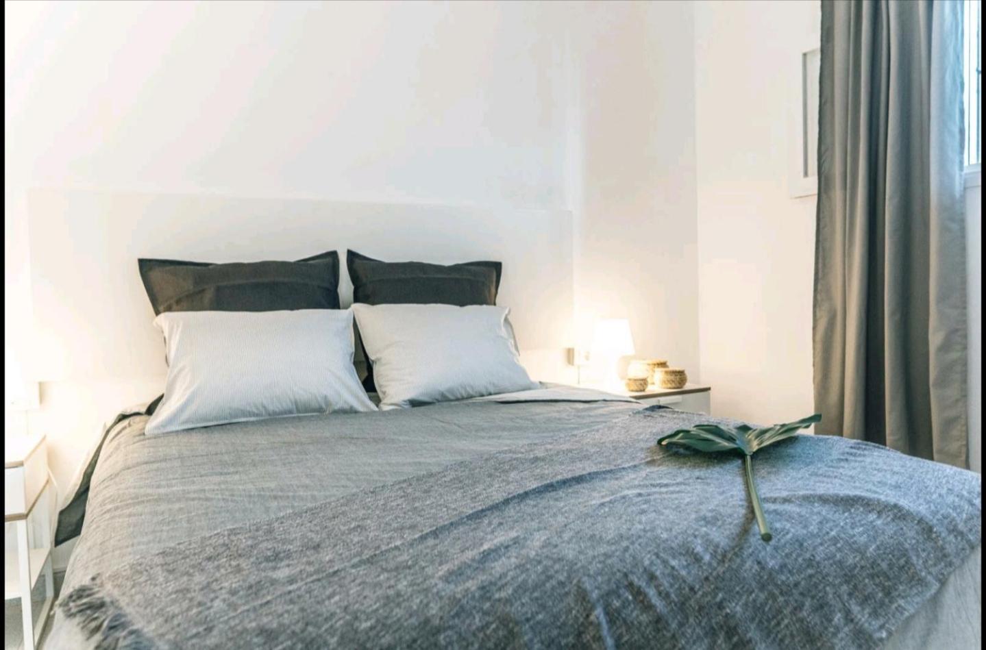 Apartamento con vista al jardín