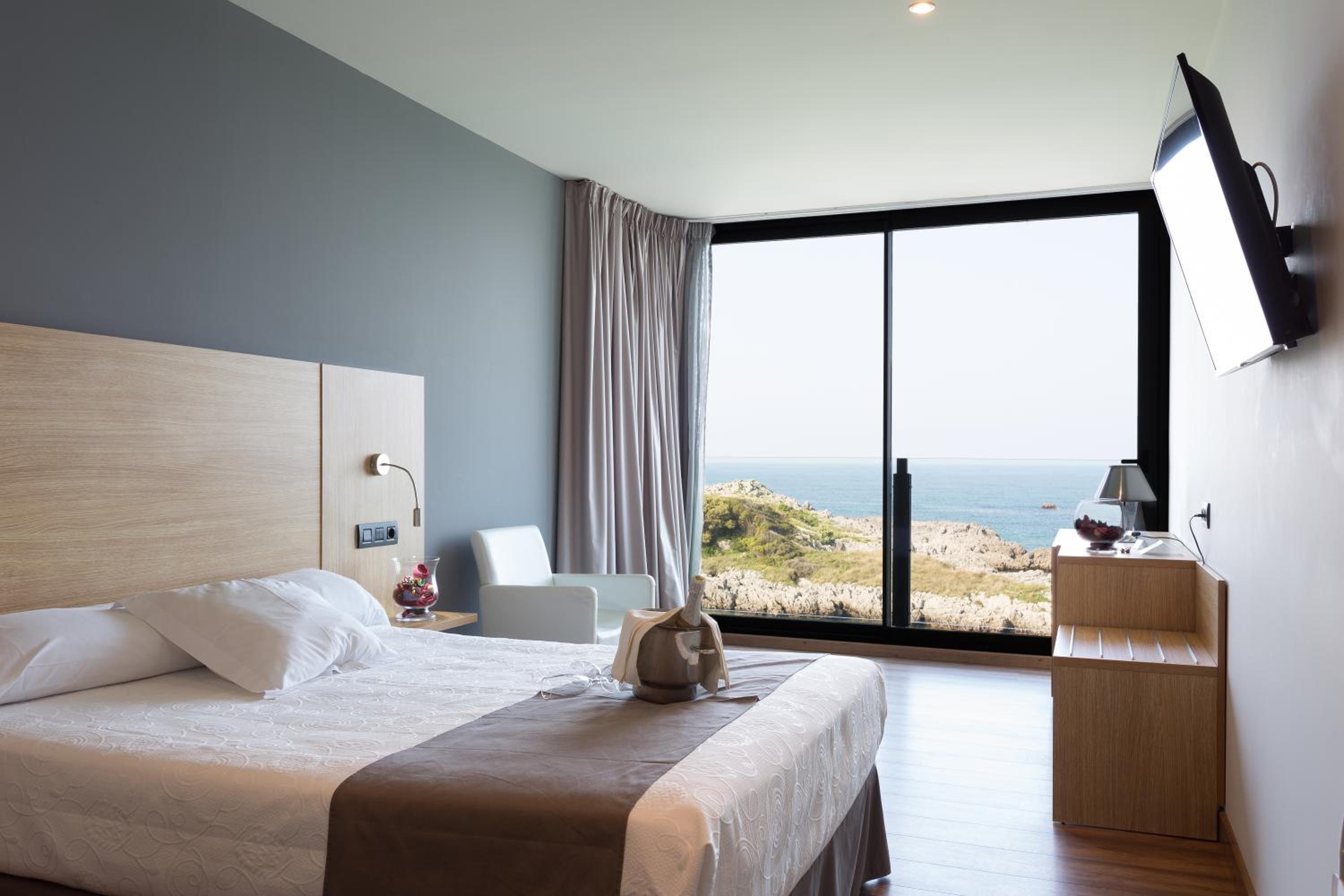 Habitación Doble o con Dos Camas con Vista al Mar