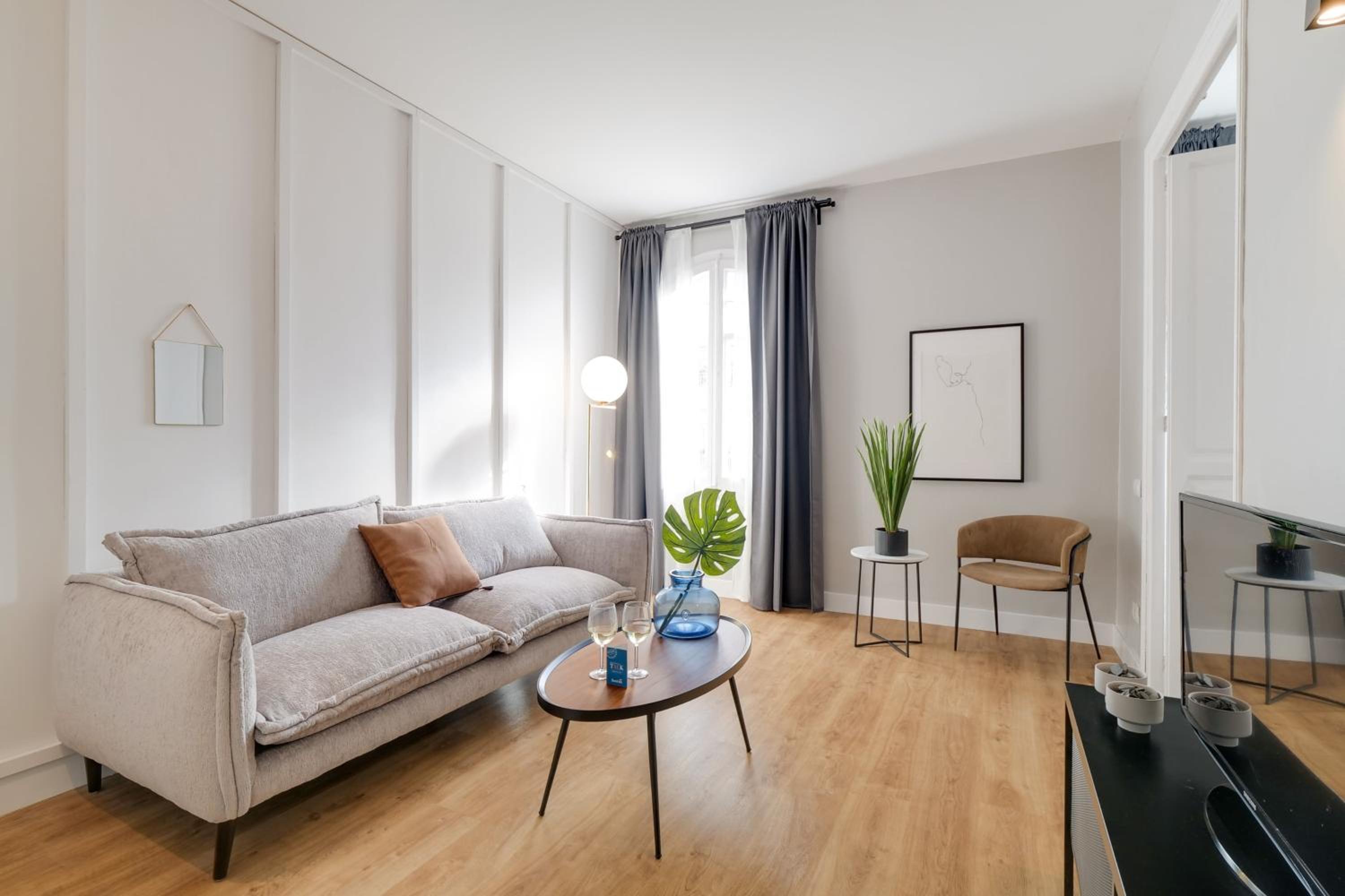 Apartamento de dos habitaciones