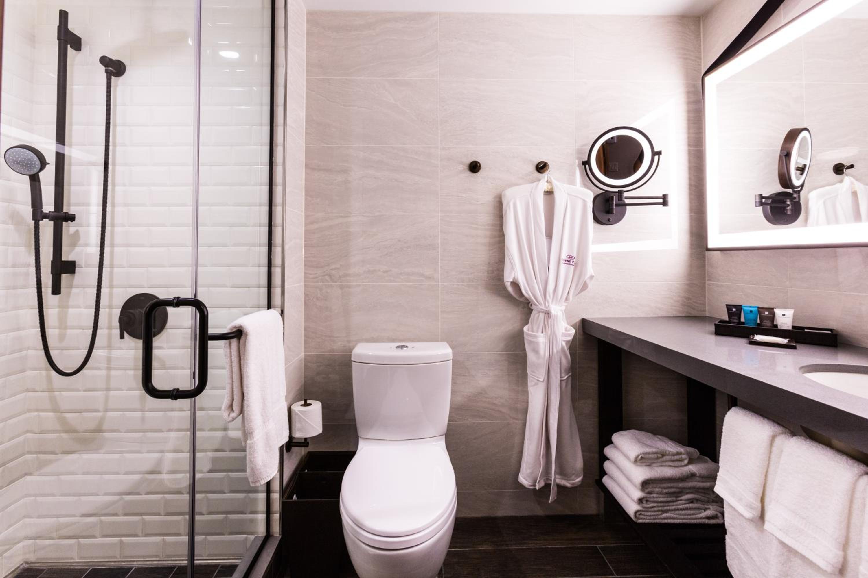 One-Bedroom King Suite with Roll-In Shower - Mobility Access