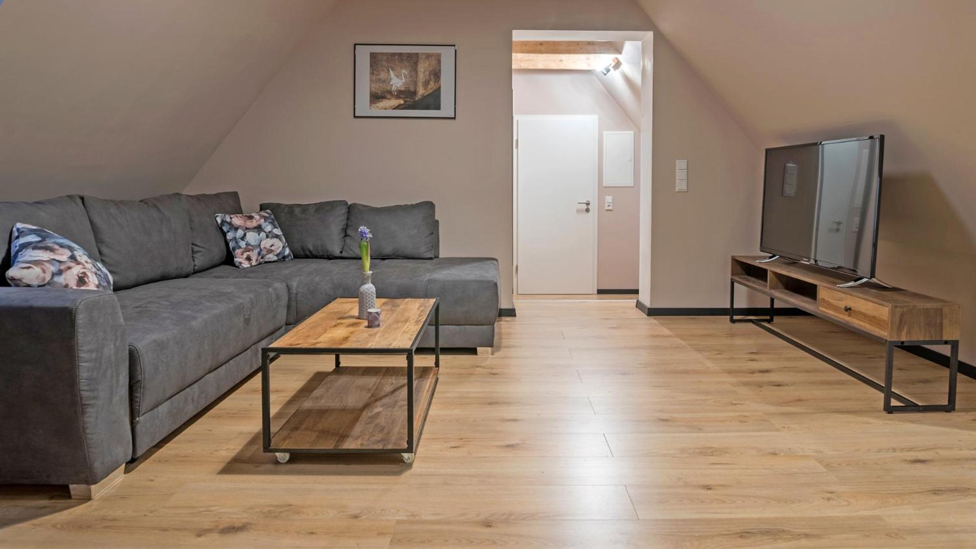 Apartment mit zwei Schlafzimmern und Dachterrasse
