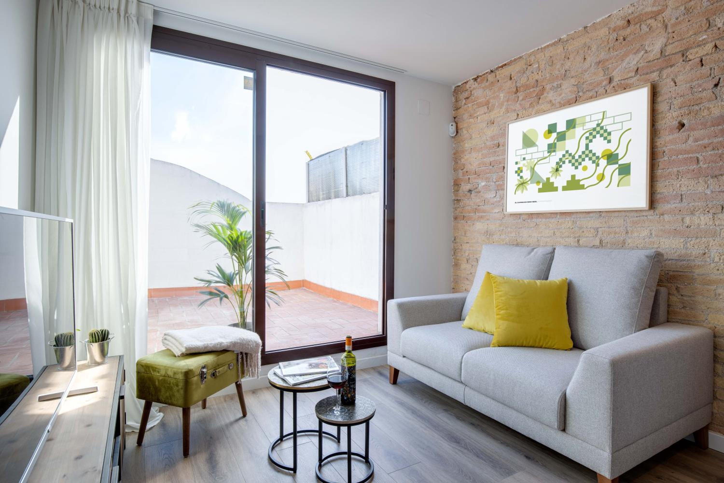 Apartamento de dos habitaciones