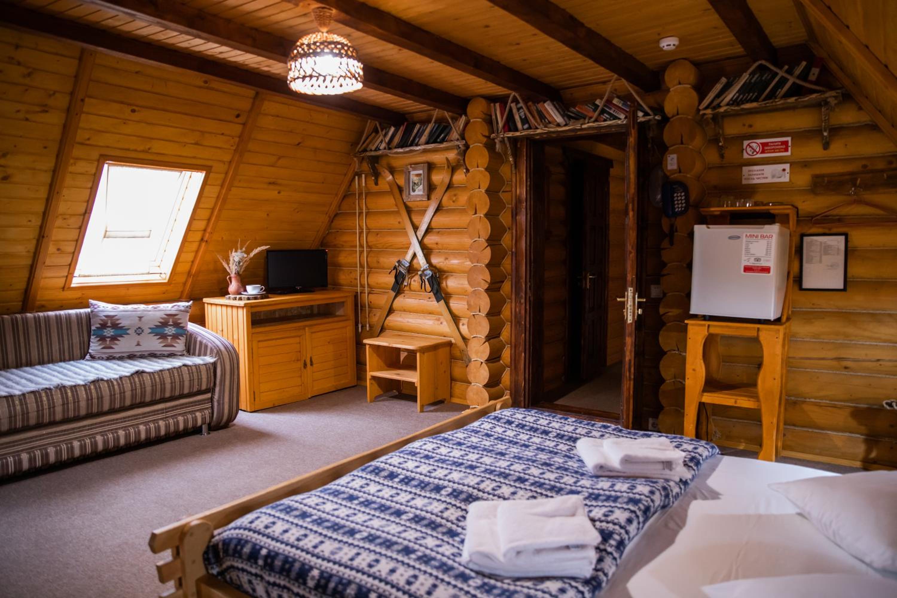 Two-bedroom Room in Attic