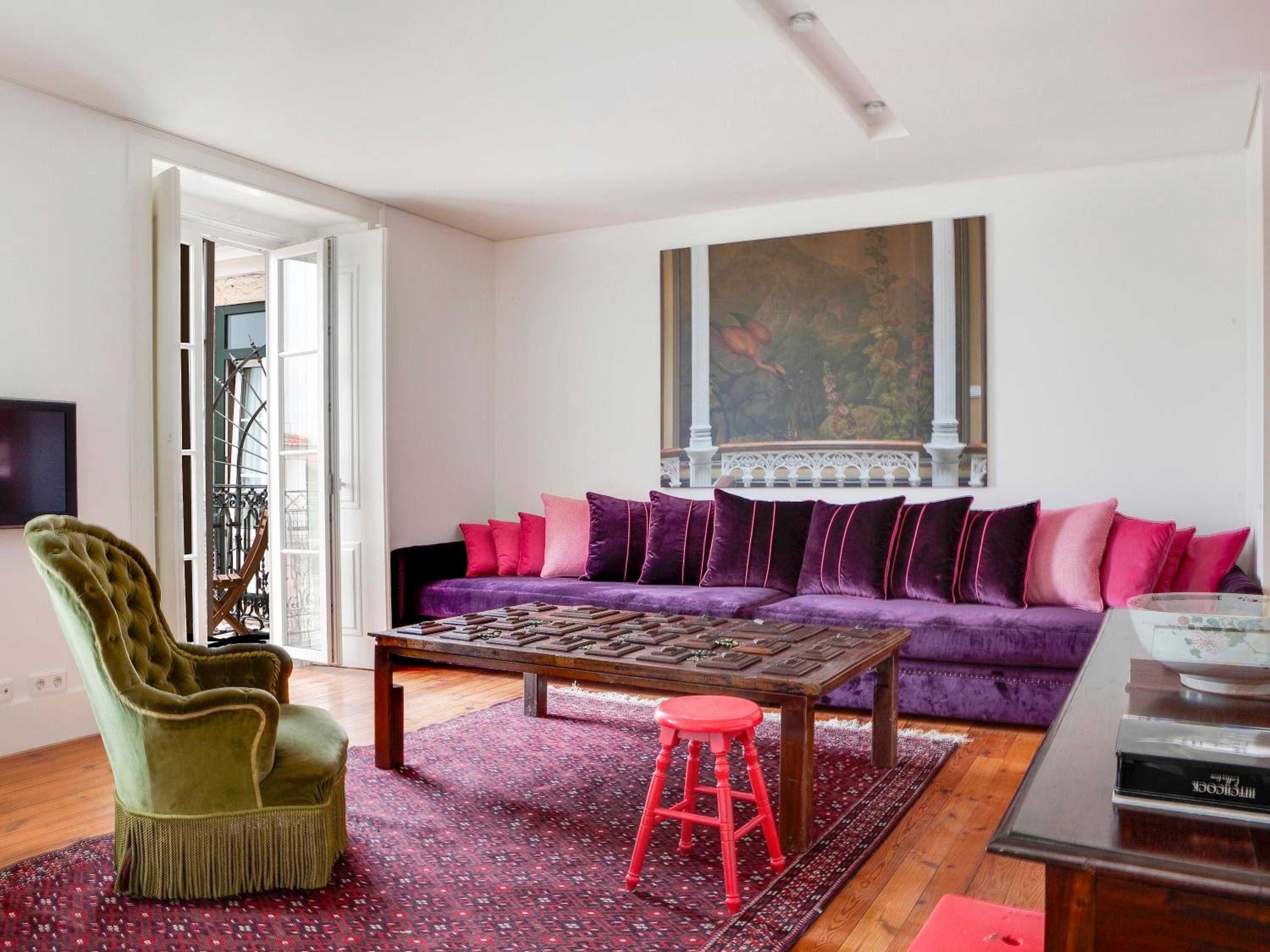 Duplex One-Bedroom Apartment with Balcony