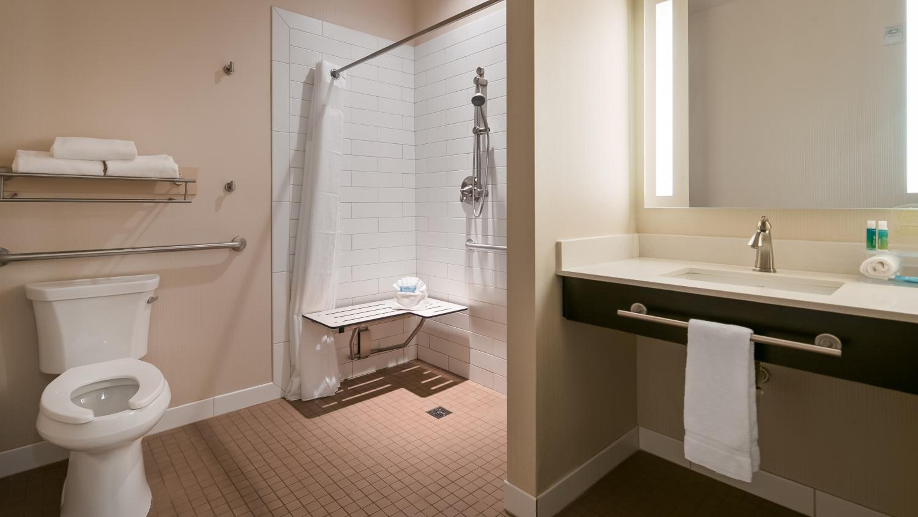 King Room - Hearing Accessible - Roll-in Shower - Photo 2