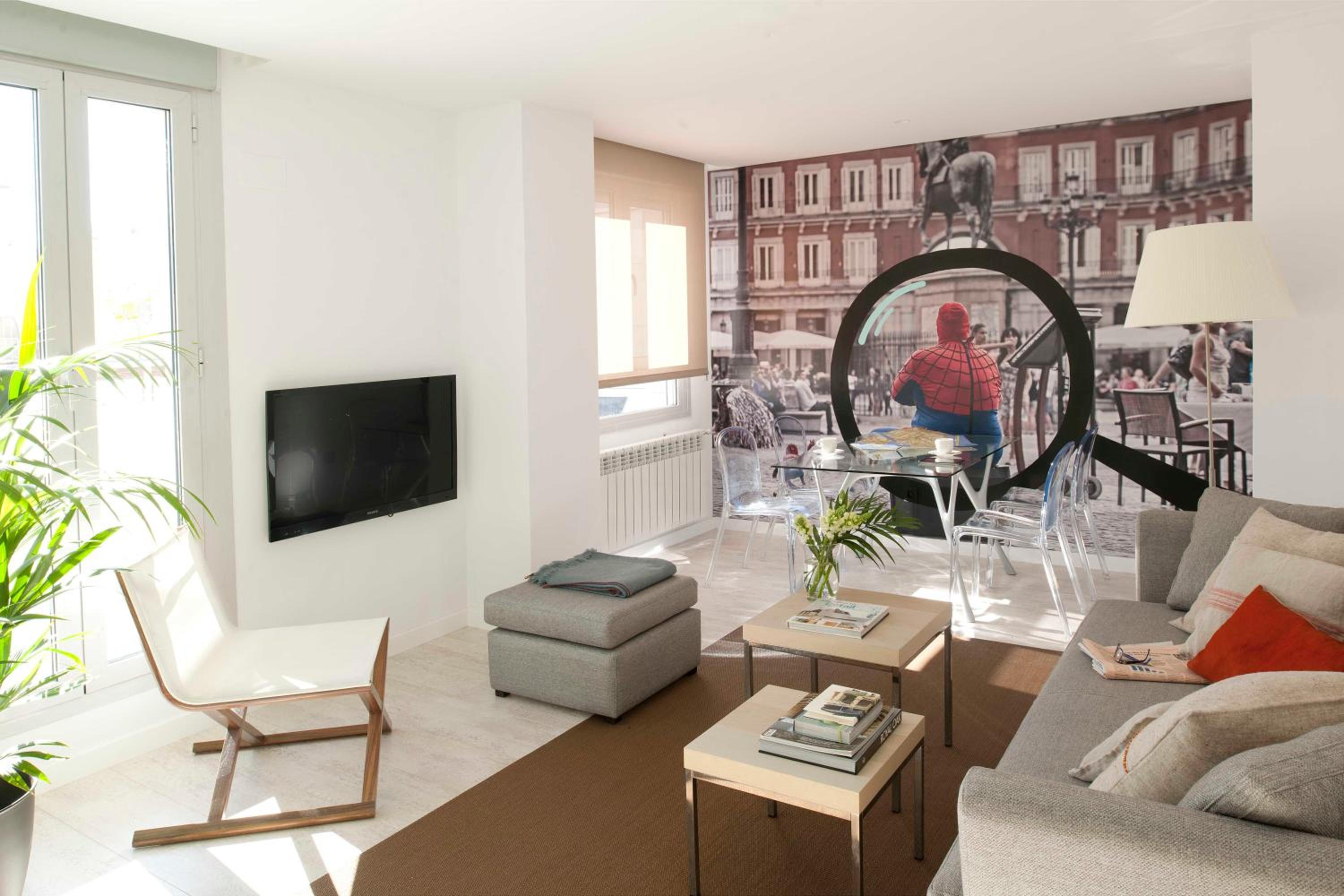 Apartamento de una habitación con terraza