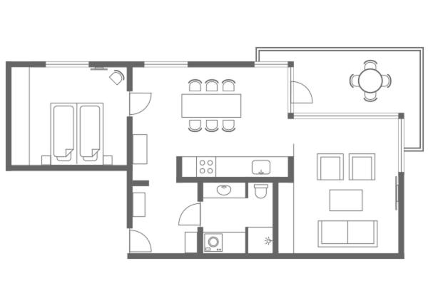 Deluxe One-Bedroom Apartment, 77m2, photo 7