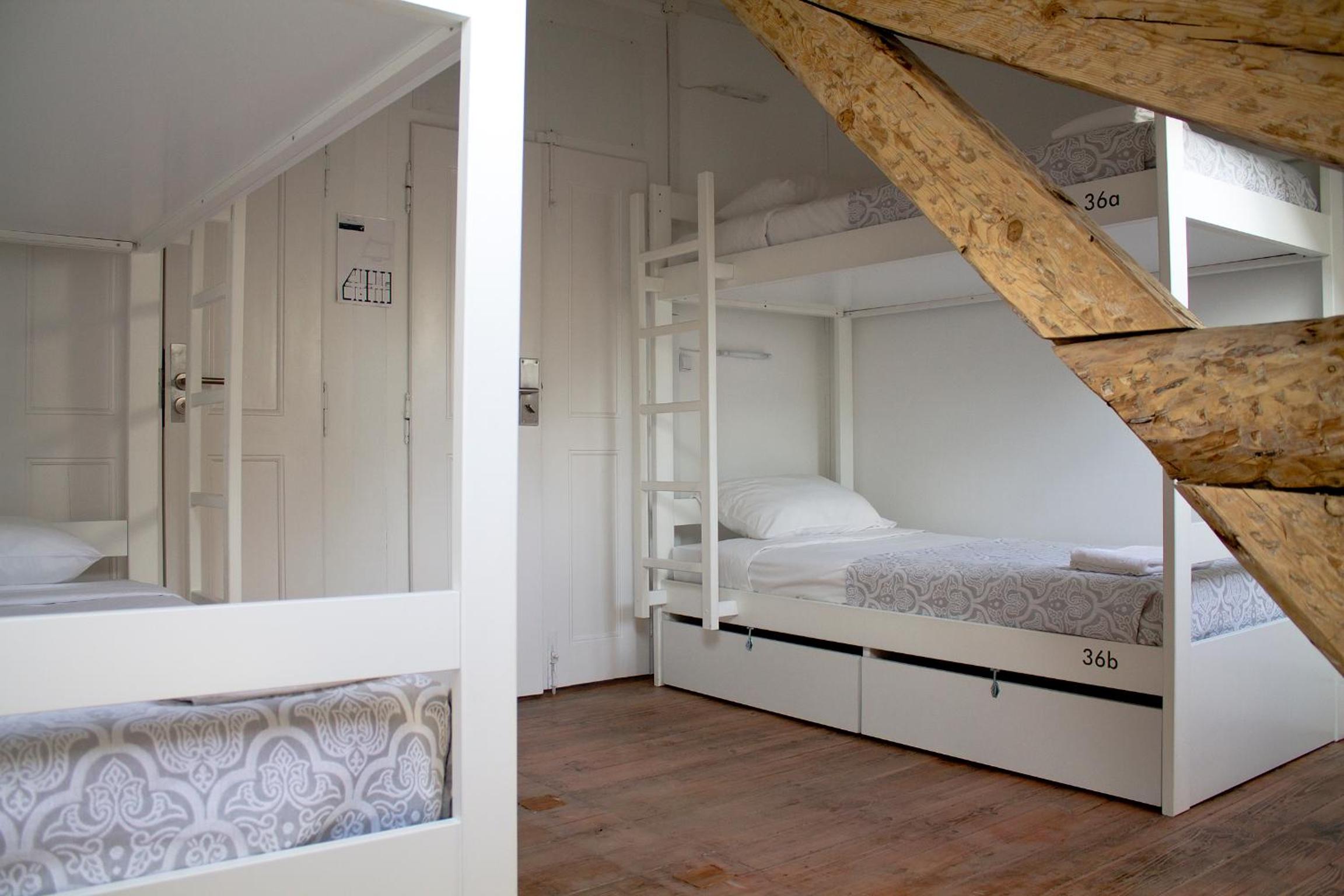 Bed in 4-Bed Dormitory Room with Shared Bathroom photo 2