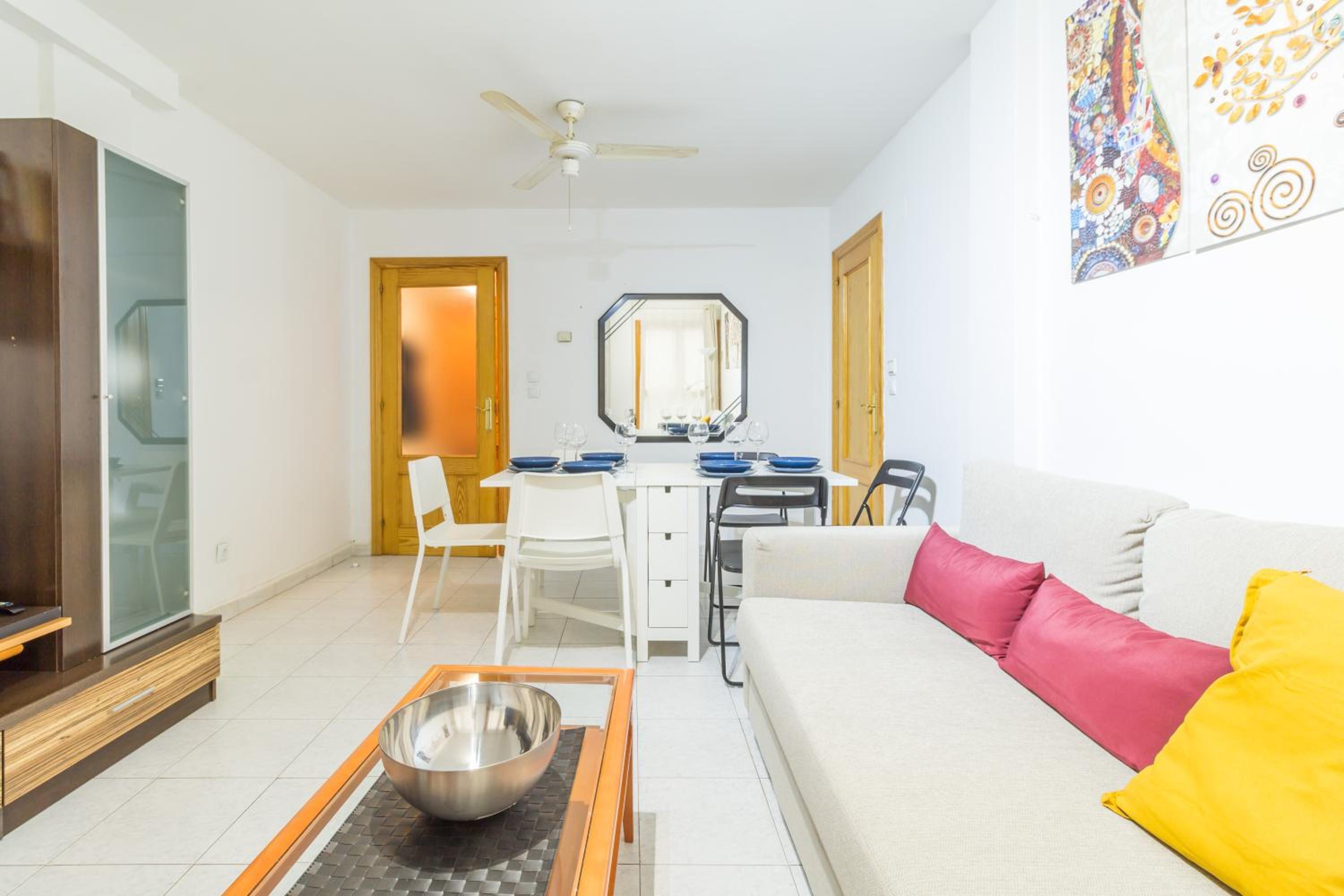 Apartamento de dos habitaciones