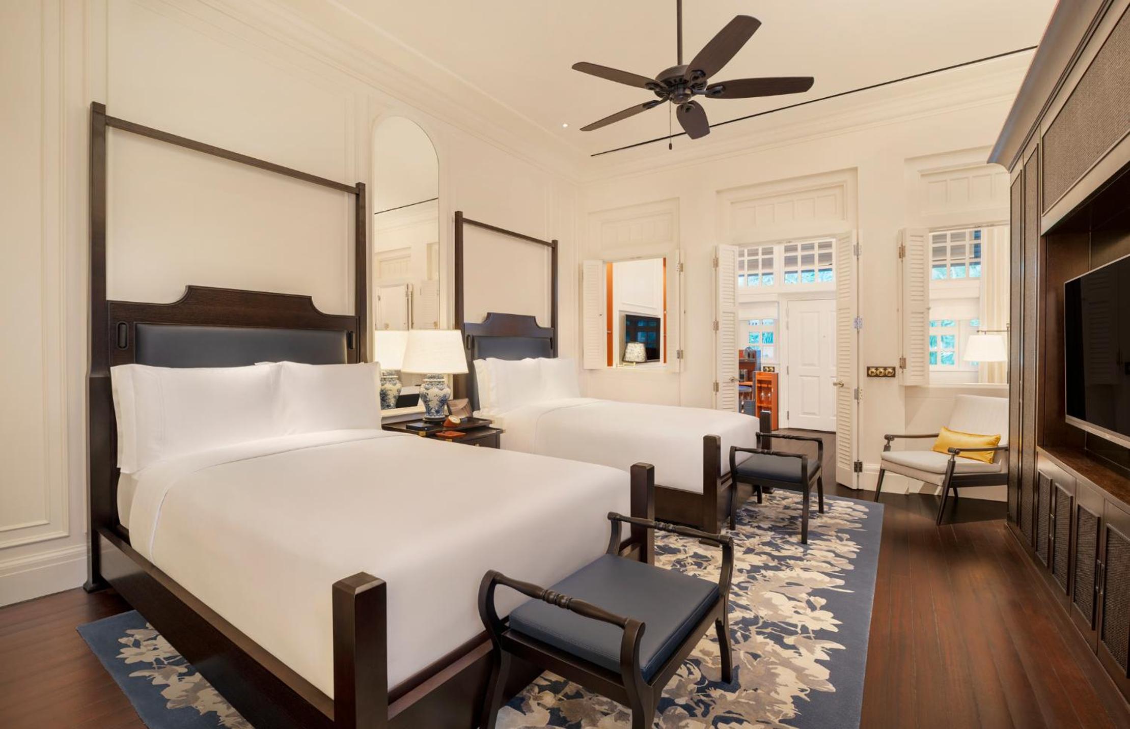 Courtyard Suite with Two Double Beds