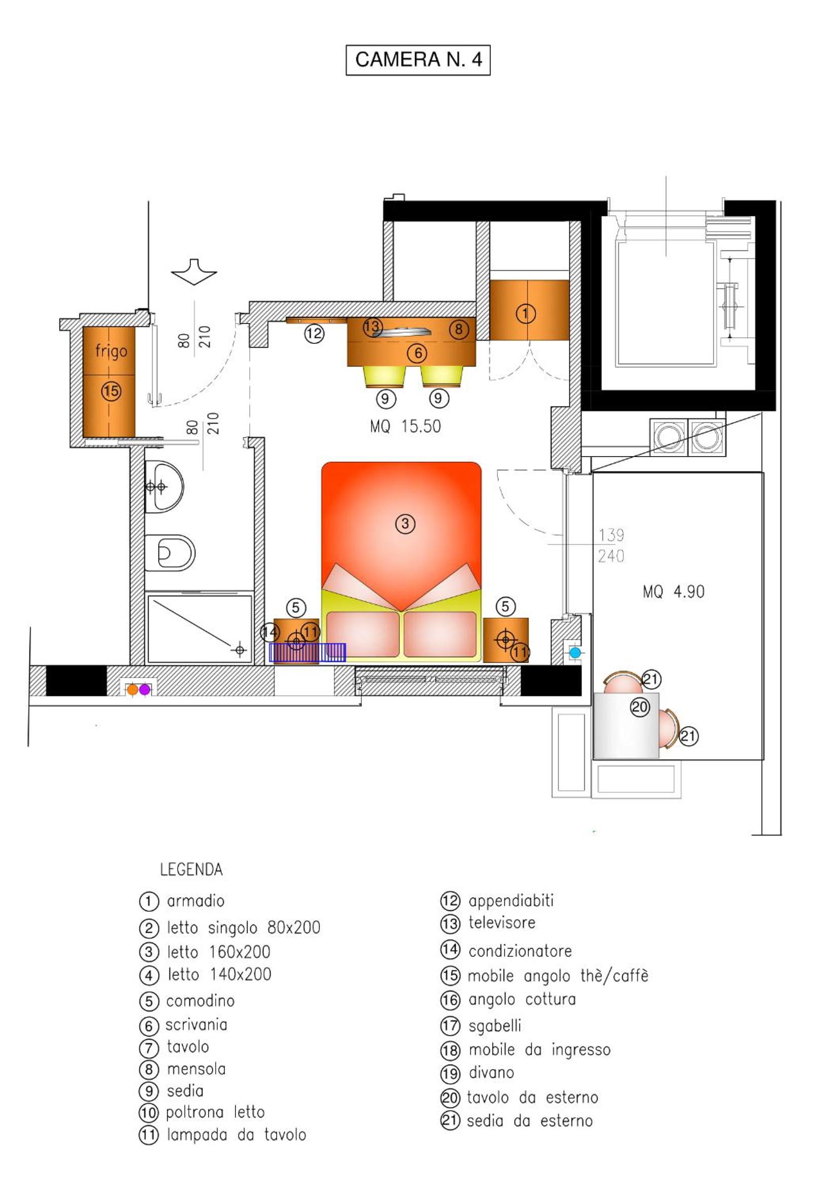 Deluxe Double Room with Balcony - Photo 2