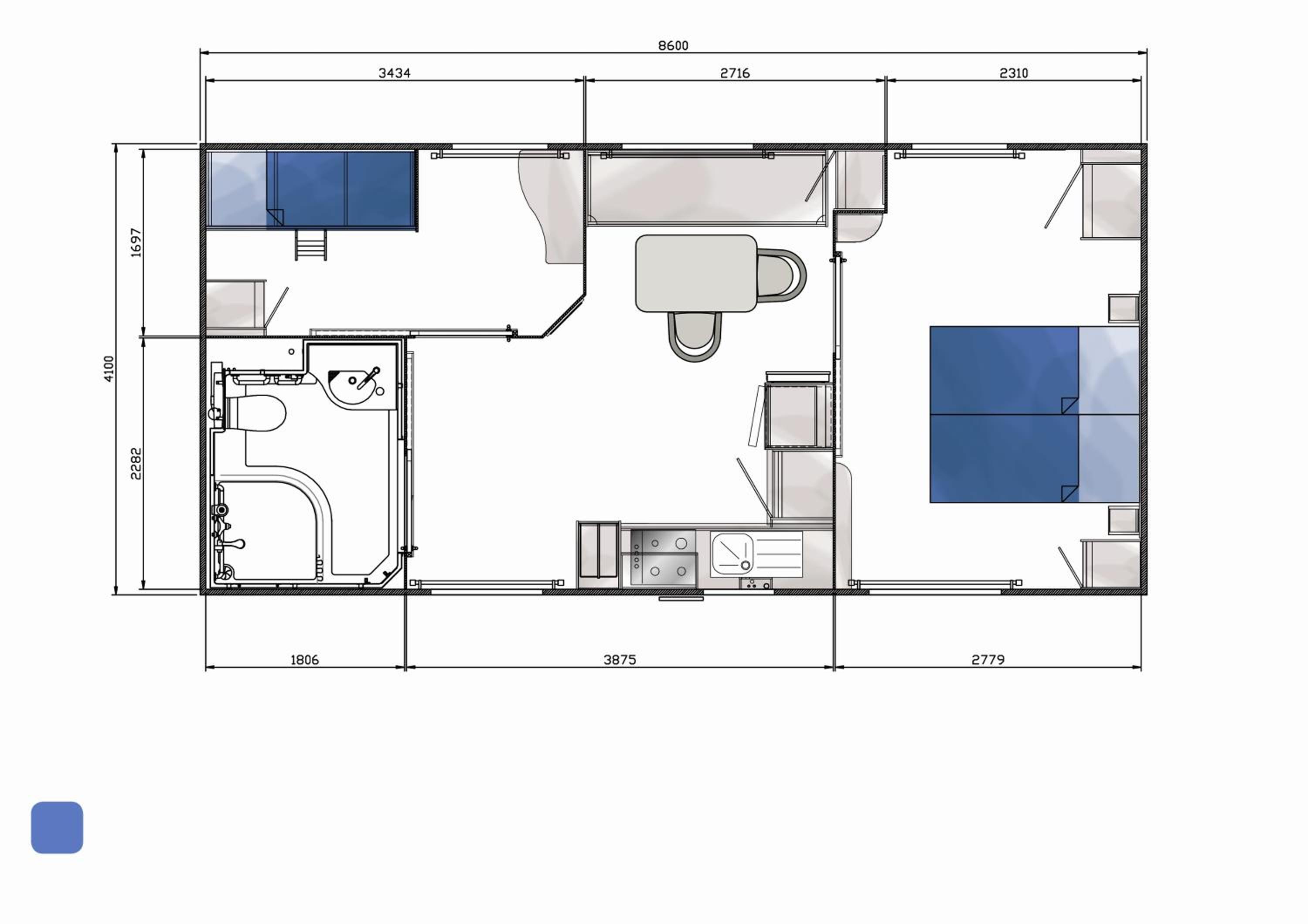 Mobile Home for Disabled Persons (4-6 people) photo 1