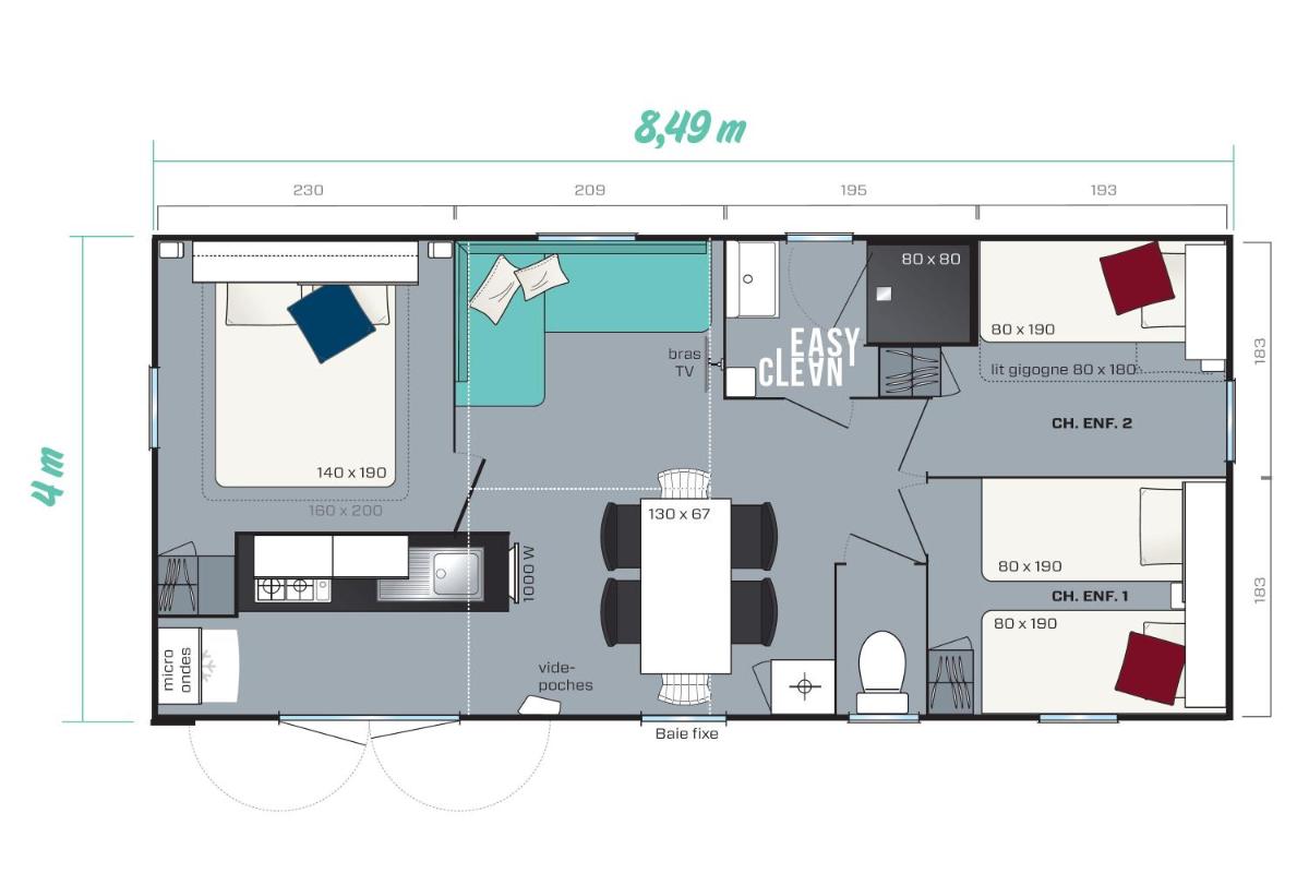  Le Riviera Three-Bedroom  photo 2