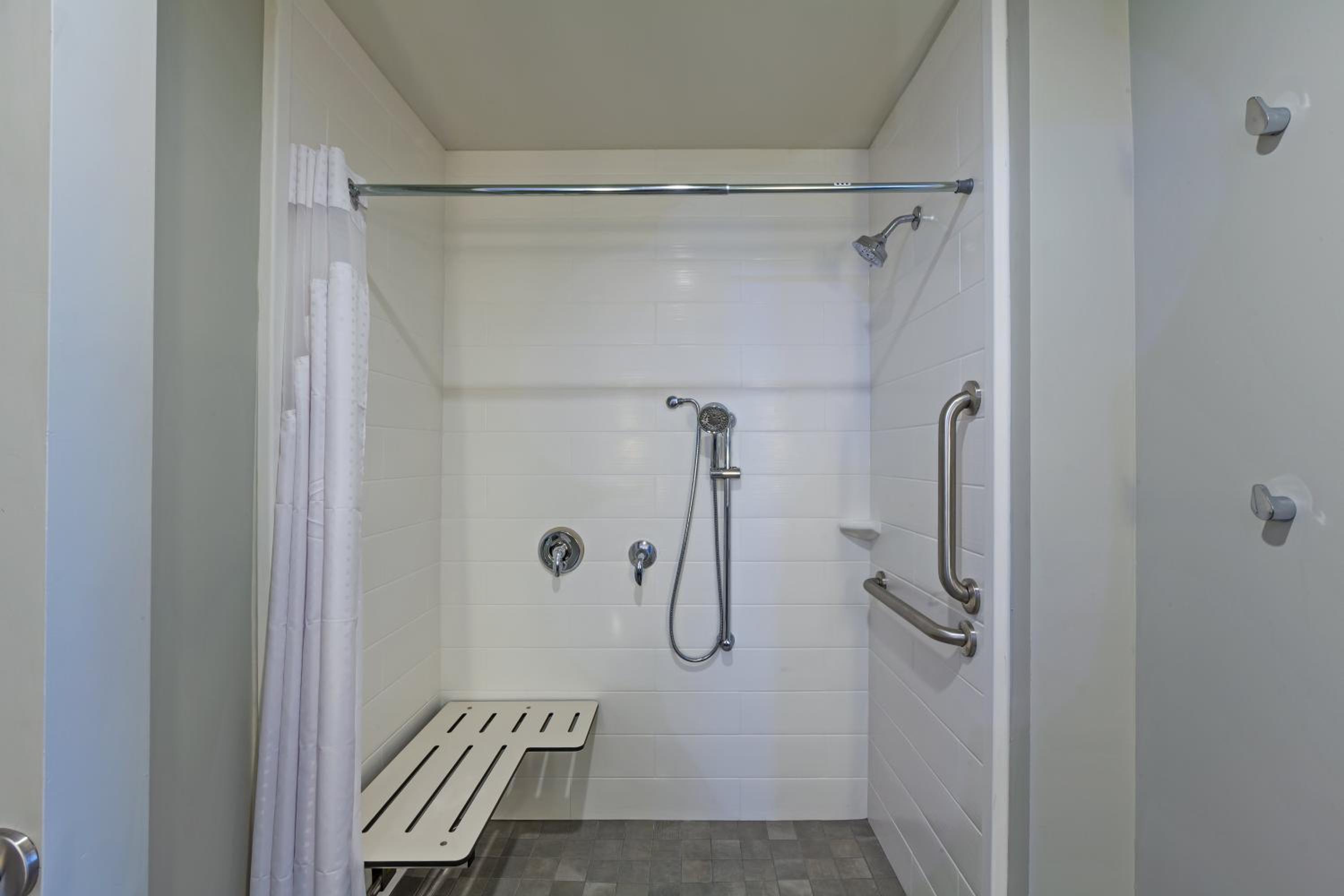 Premium Queen Room with Two Queen Beds and Roll In Shower - Communications Accessible photo 2