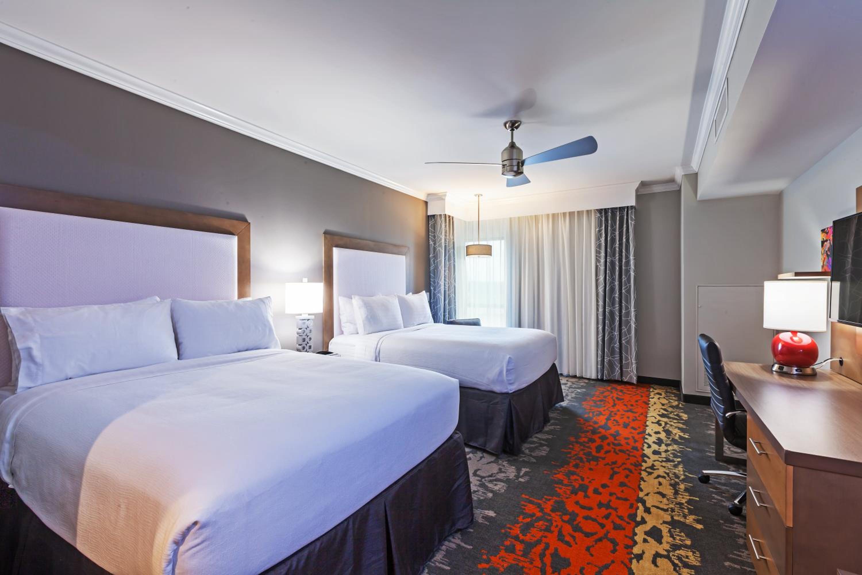 Premium Queen Room with Two Queen Beds and Roll In Shower - Communications Accessible at Holiday Inn Houston NE-Bush Airport Area by IHG in Humble