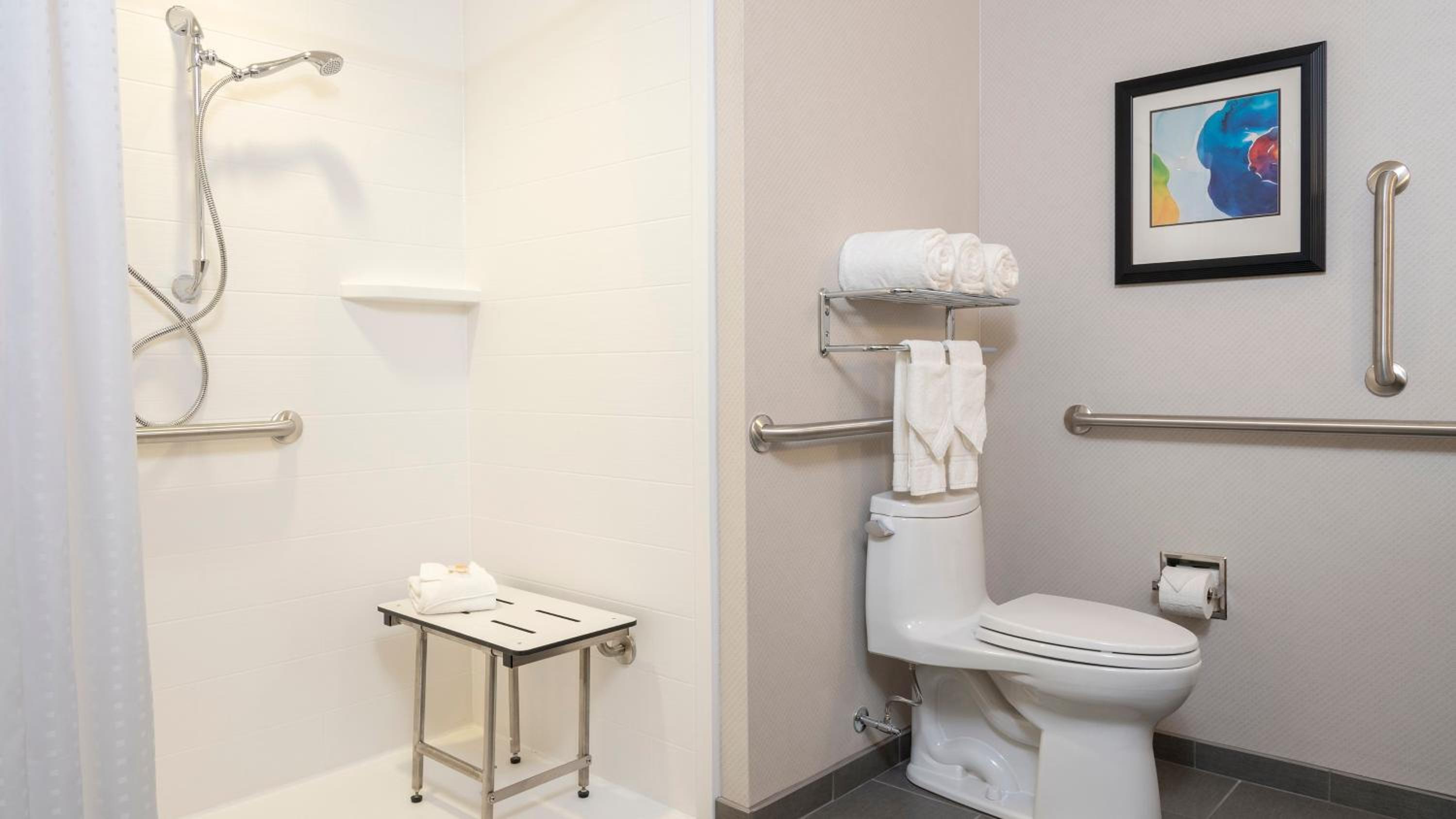Standard King Room with Roll-in Shower - Mobility Accessible