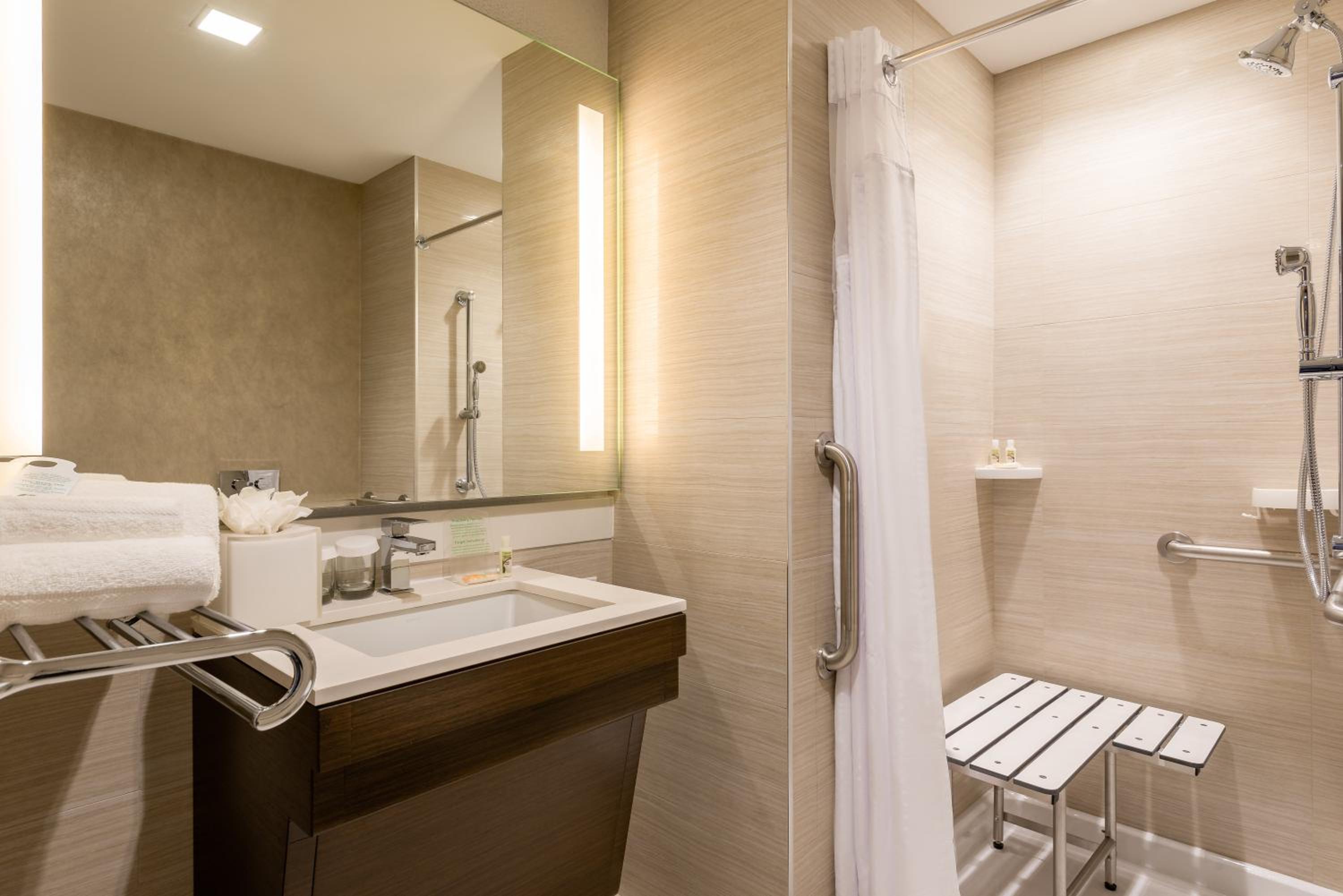 King Room with Mobility Accessible Tub and Roll-In Shower photo 3