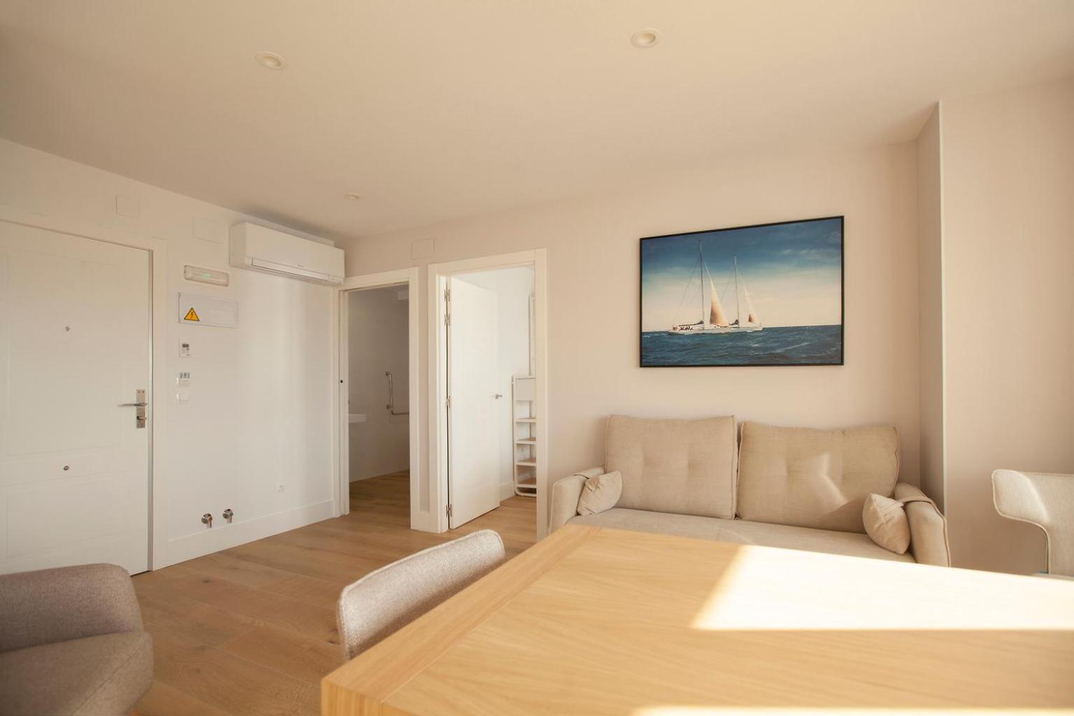Apartamento con vista al mar