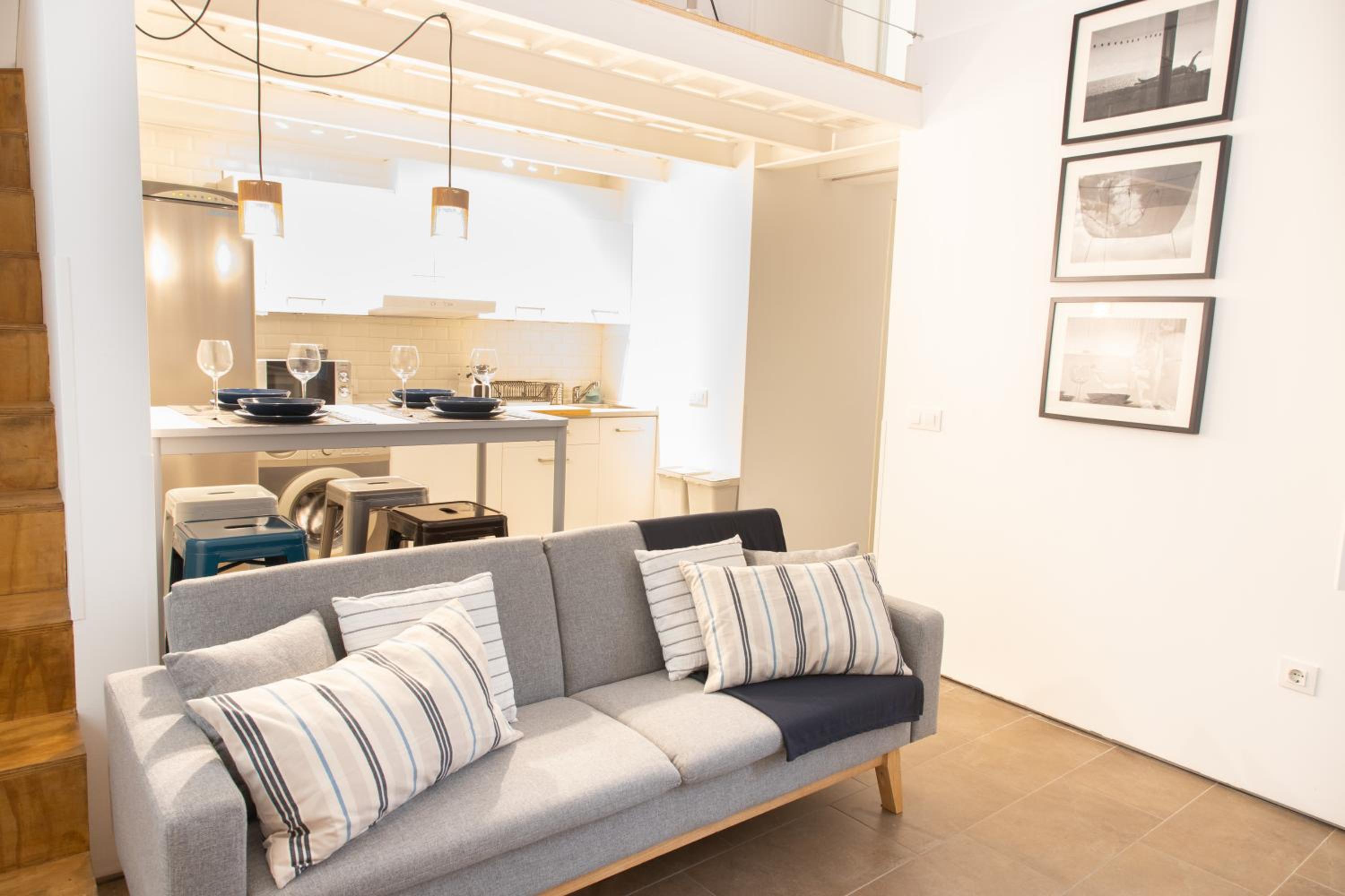 Apartamento de dos habitaciones
