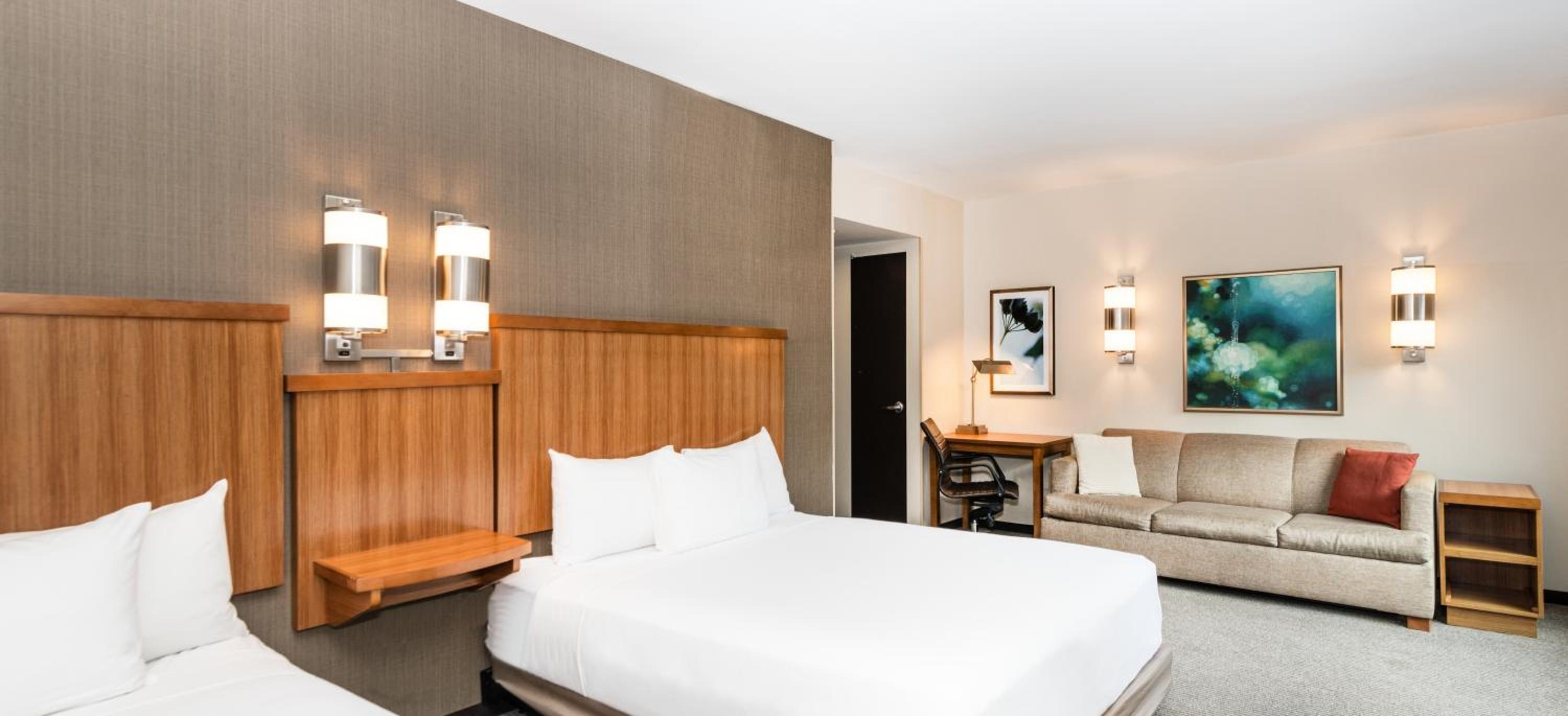 Queen Room with Two Queen Beds - High Floor
