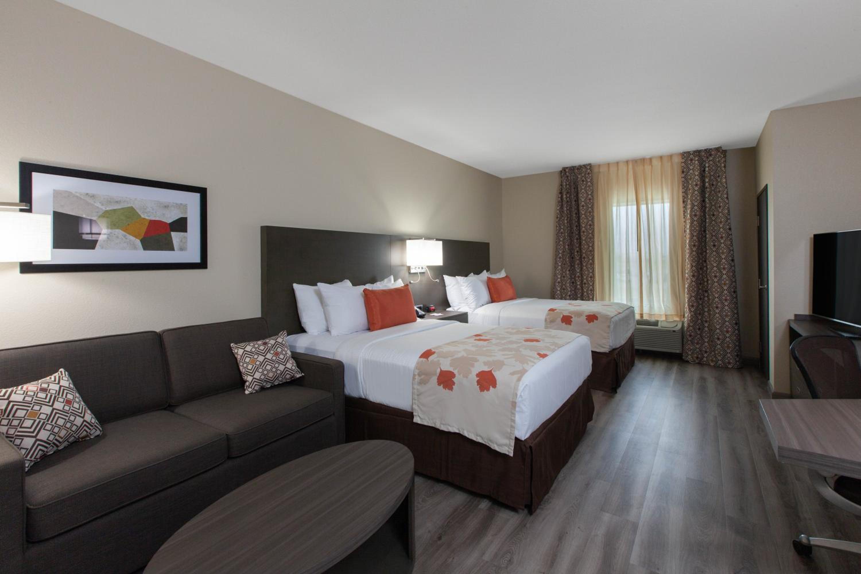 2 Double Beds, Hearing Accessible Studio Suite, Non-Smoking photo 1