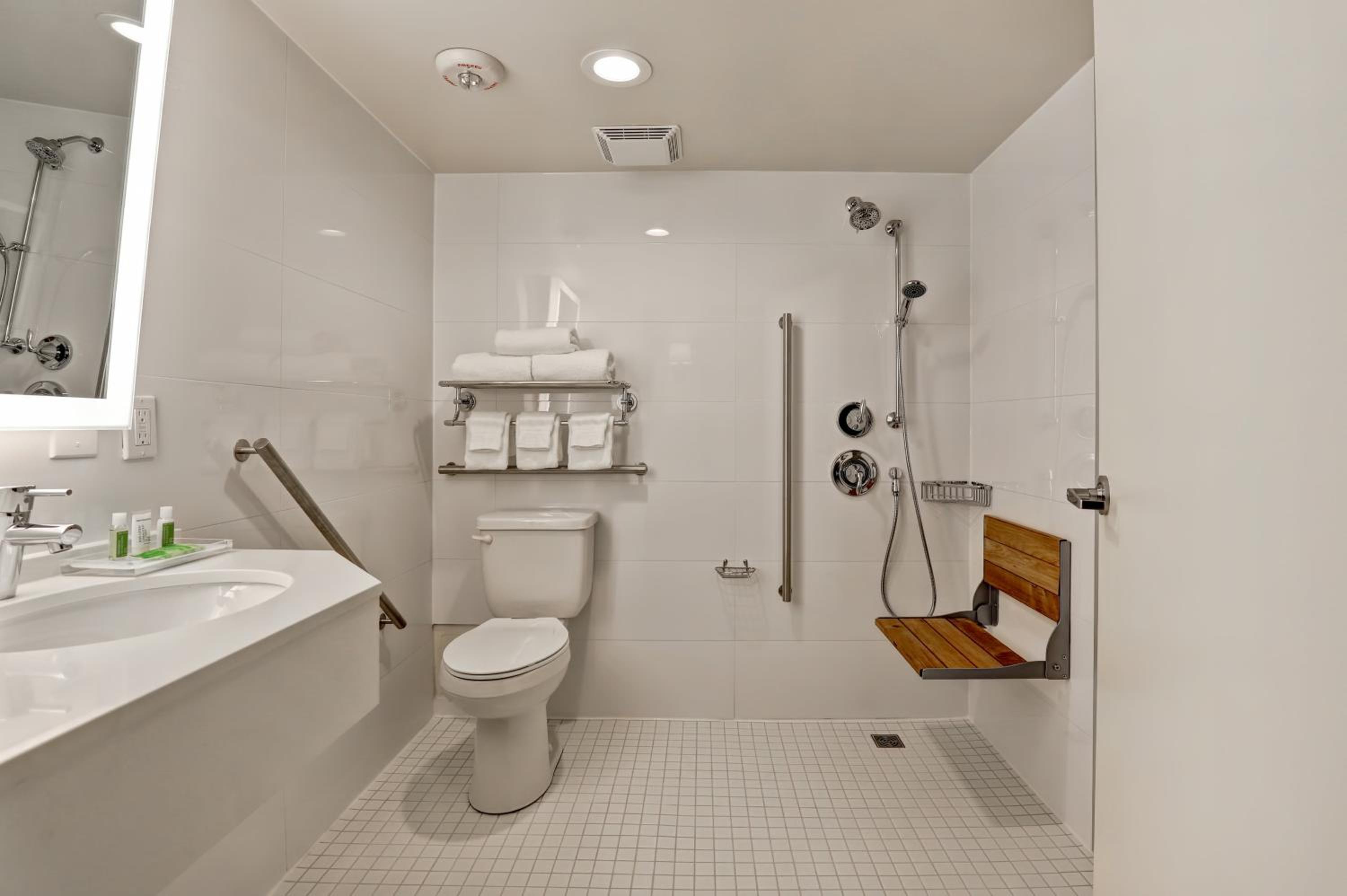 Standard Queen Room with Communications Accessible Roll-In Shower - Photo 2