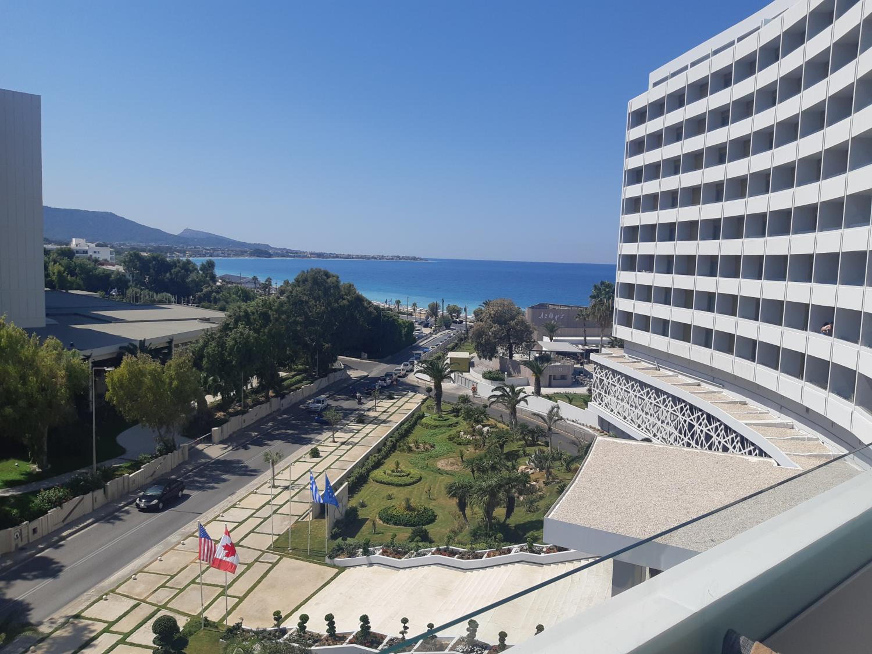 Double or Twin Room with Side Sea View