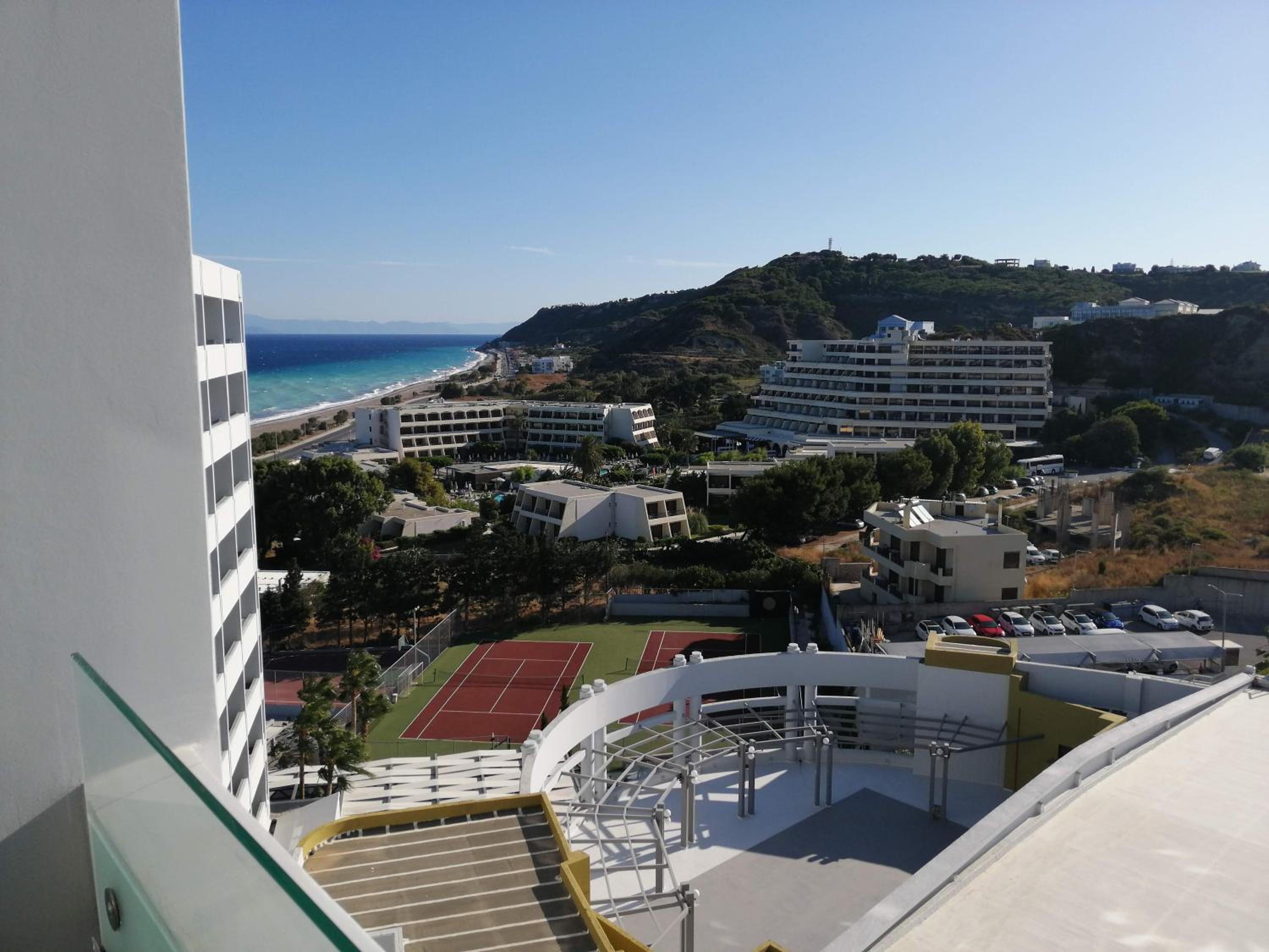 Double or Twin Room with Side Sea View
