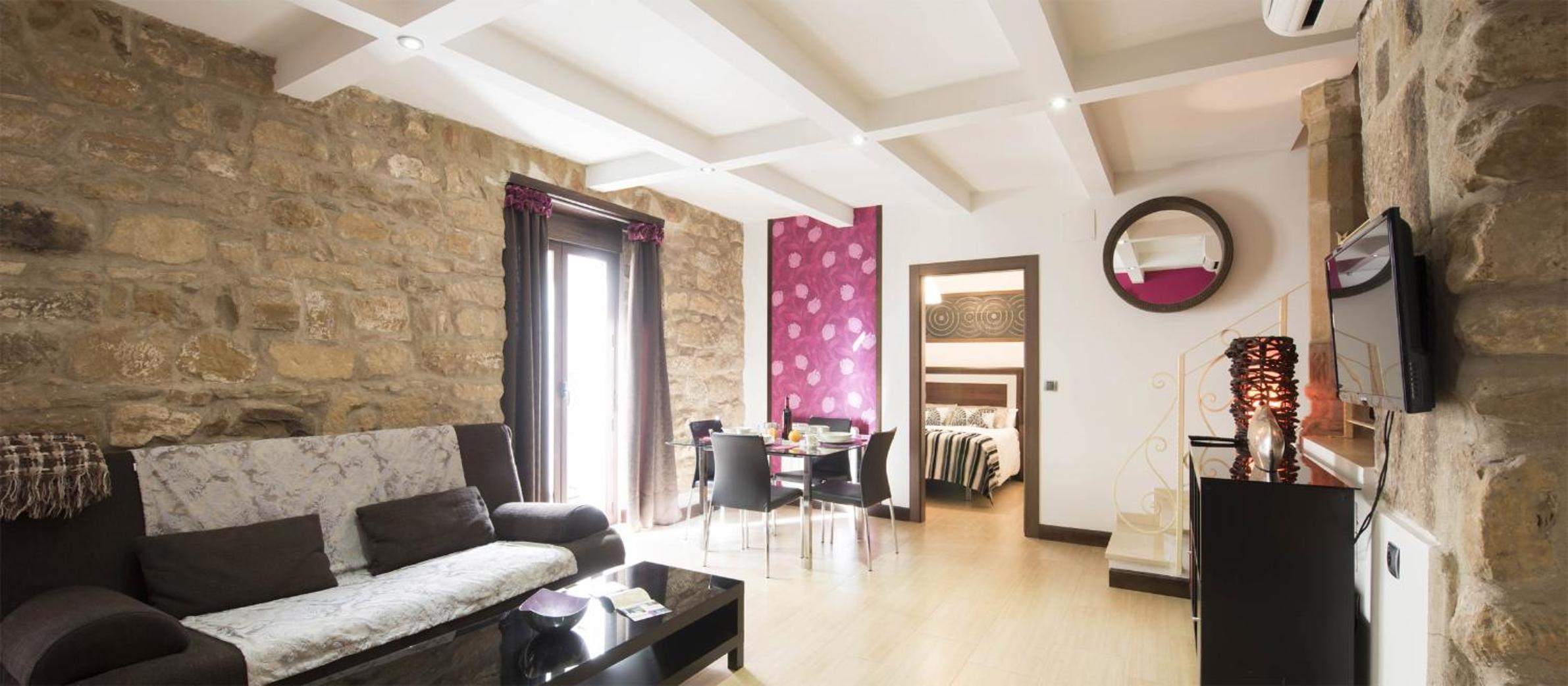 Apartamento de una habitación superior