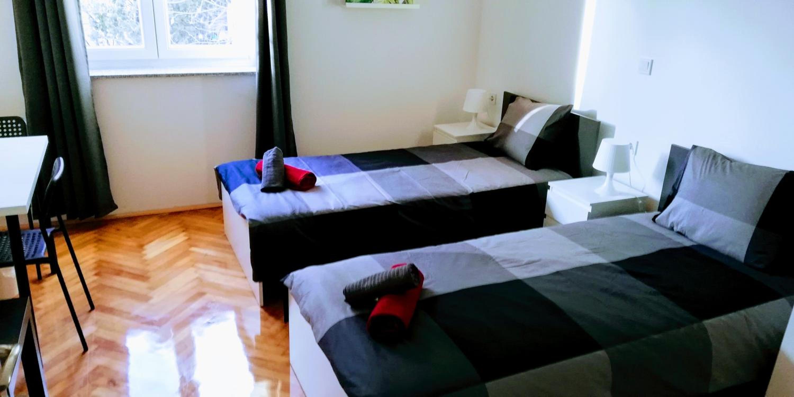 Twin Room with Shared Bathroom