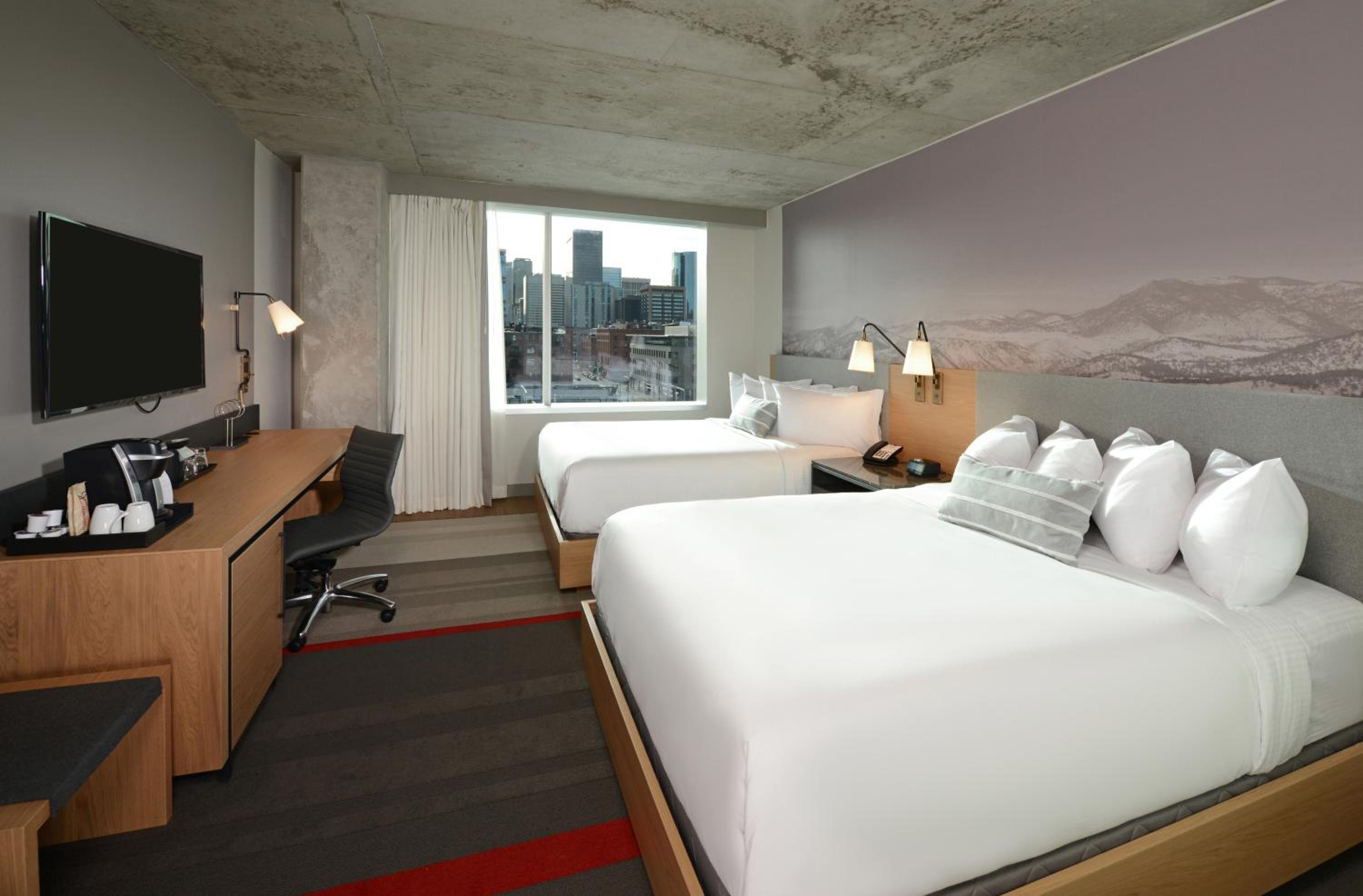 Standard King Room with Coors Field View