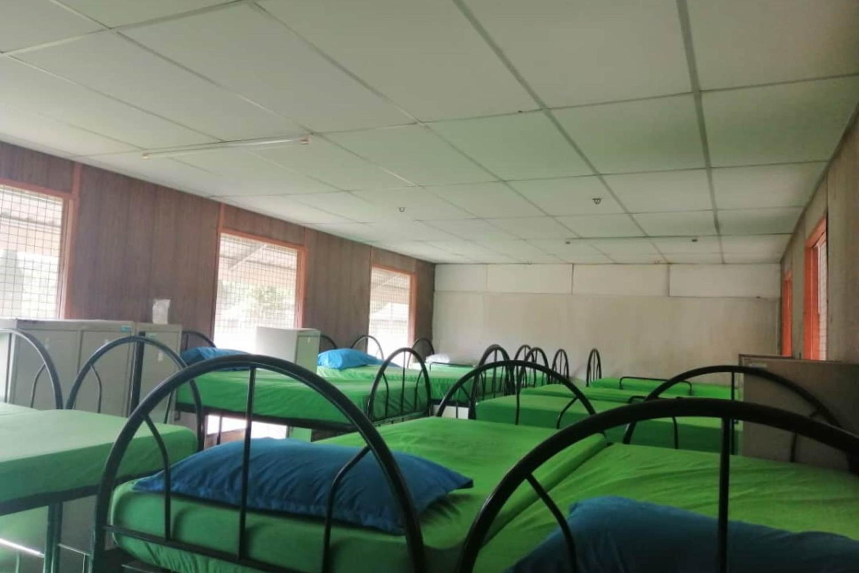 Bed in Male Dormitory Room