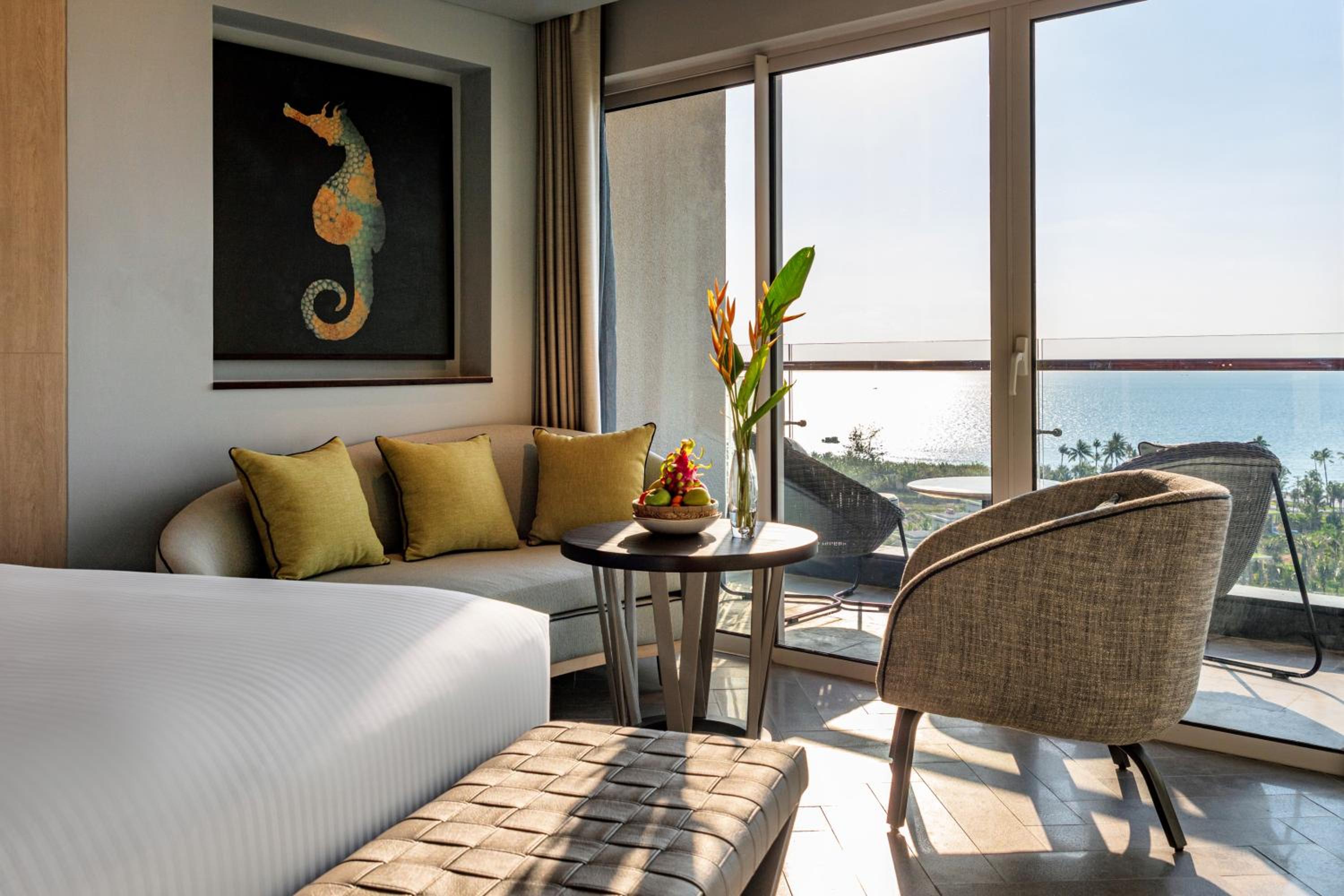 Deluxe Twin Room with Ocean View   - Photo 2