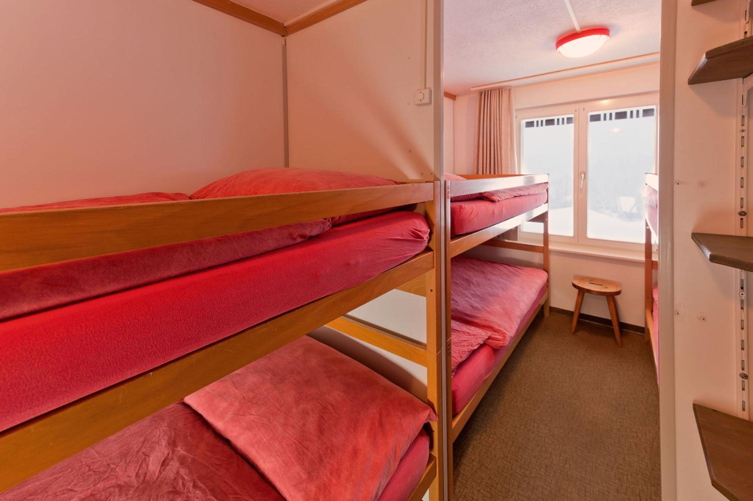 Bed in Dormitory Room