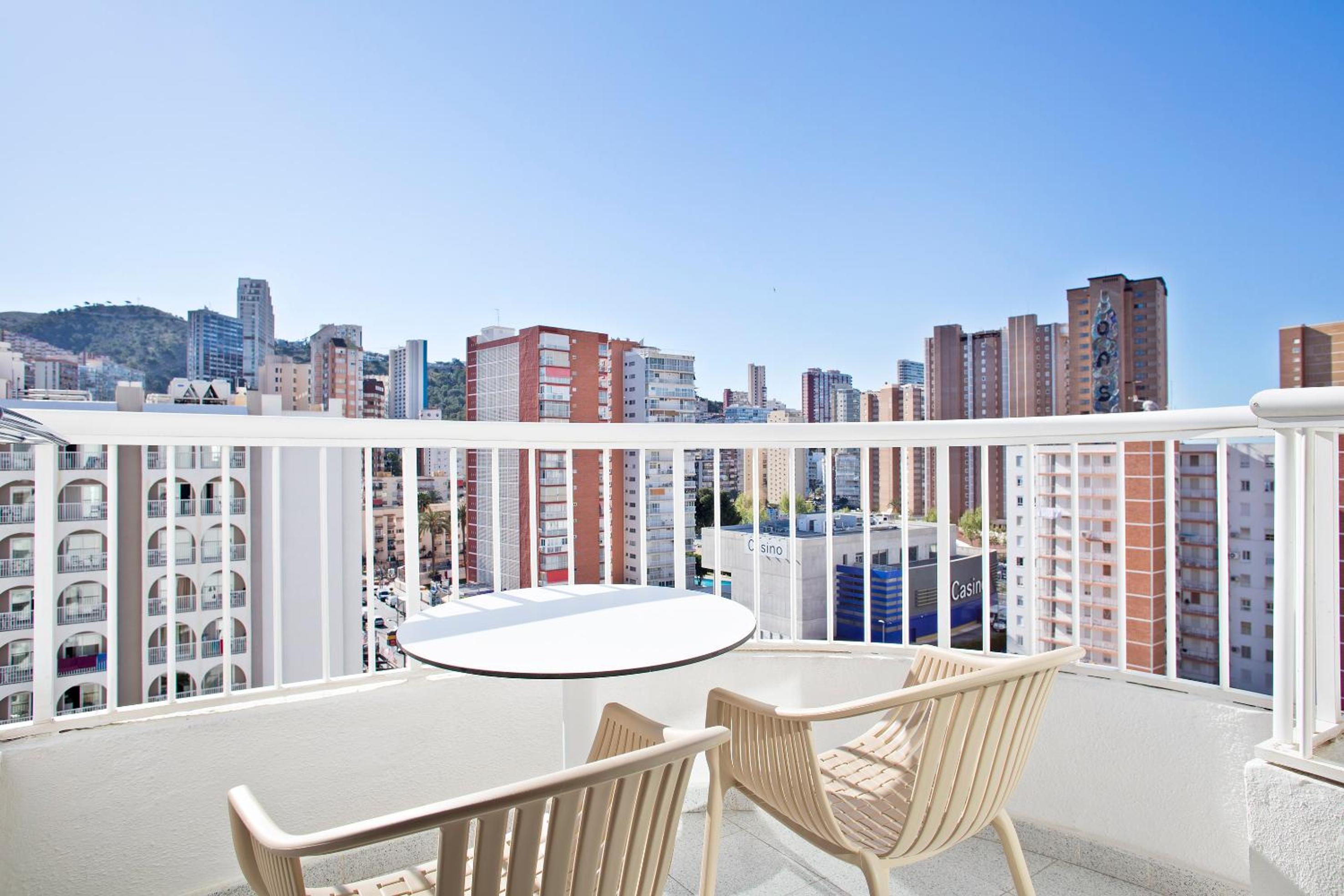 Enjoy stunning city views from your private balcony!