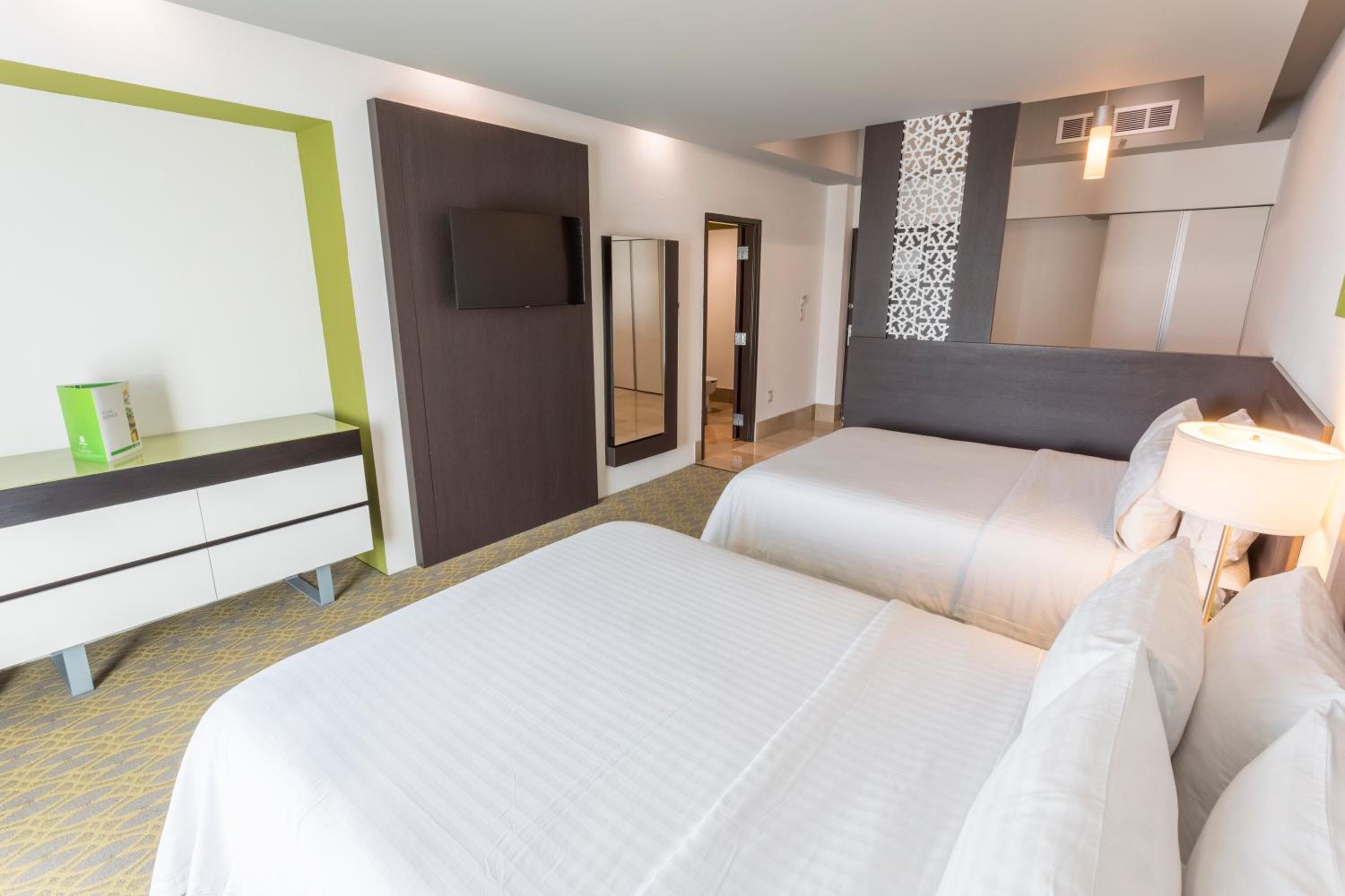 Standard Double Room with Two Double Beds and Atrium View