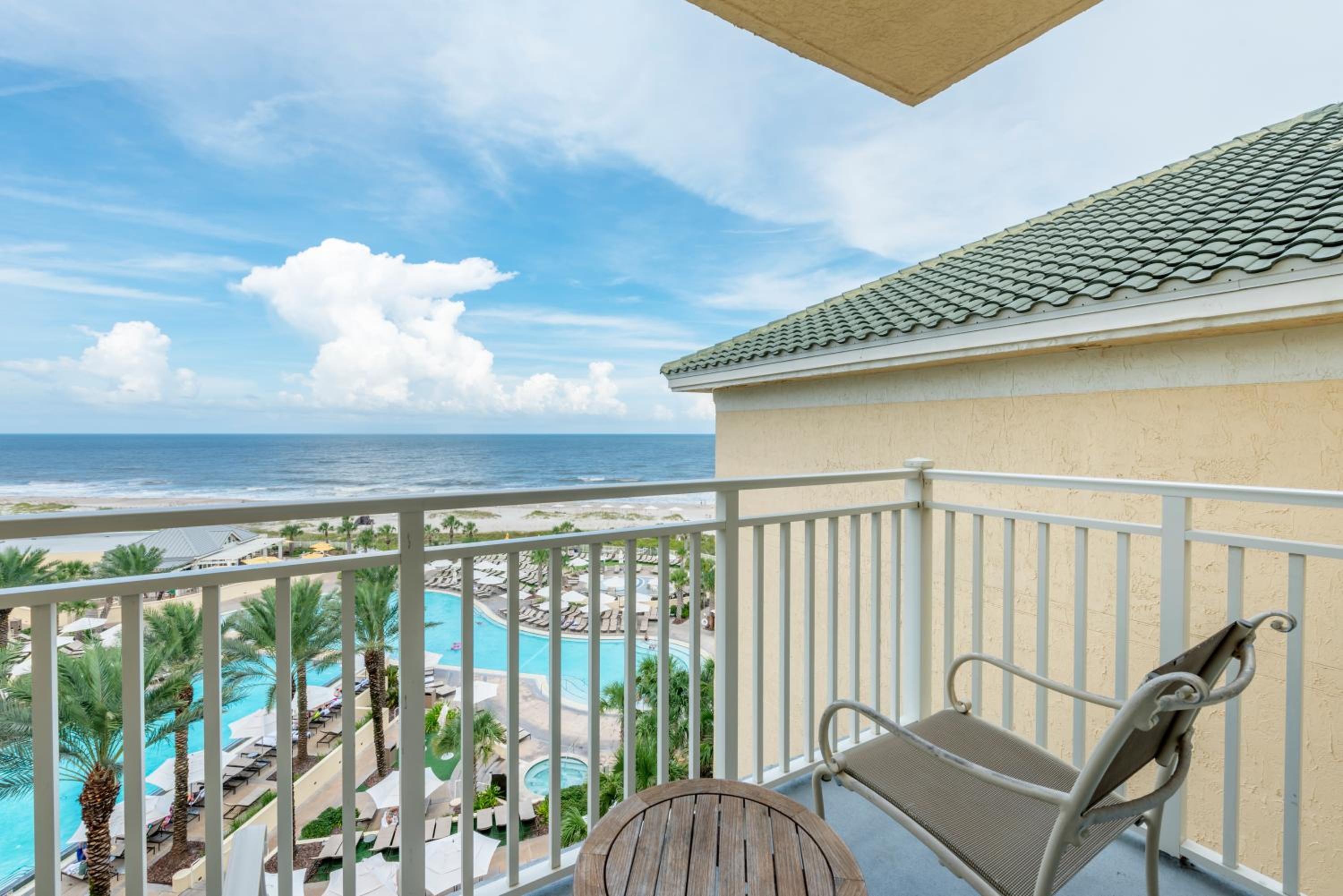 Accessible Ocean and Pool View Room Roll in Shower Double Queen