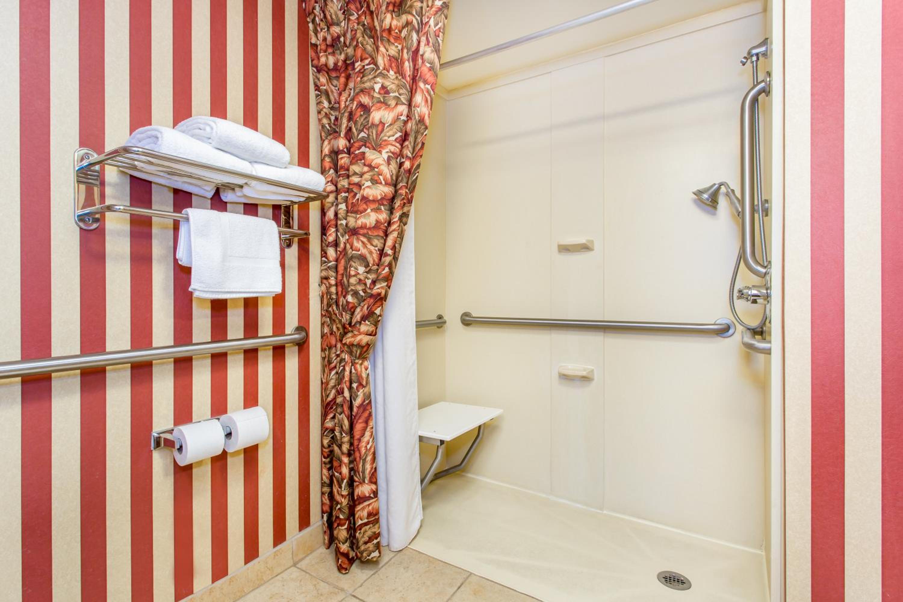 Standard King Room with Mobility Accessible Roll-In Shower photo 2
