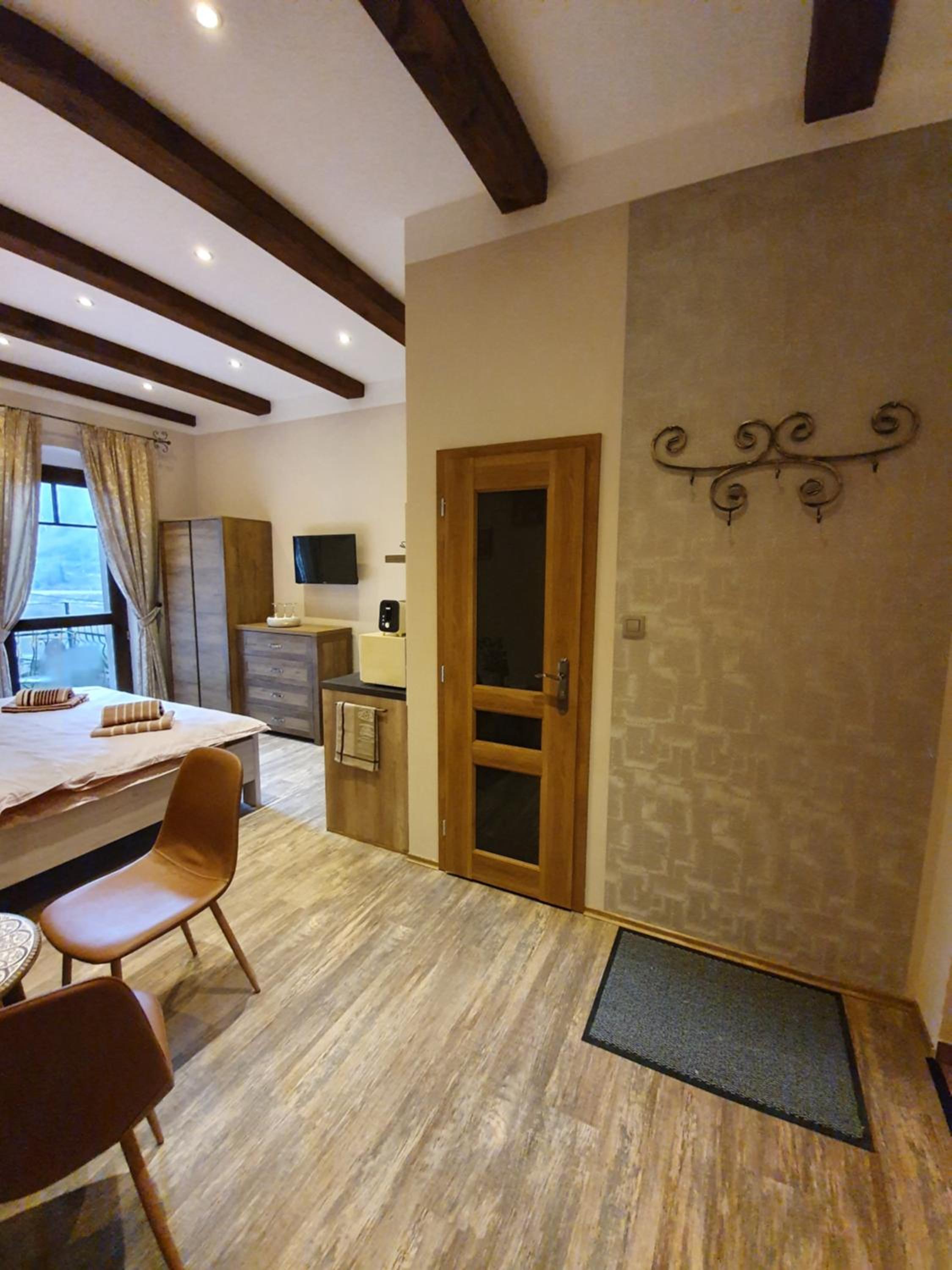 Studio with Balcony