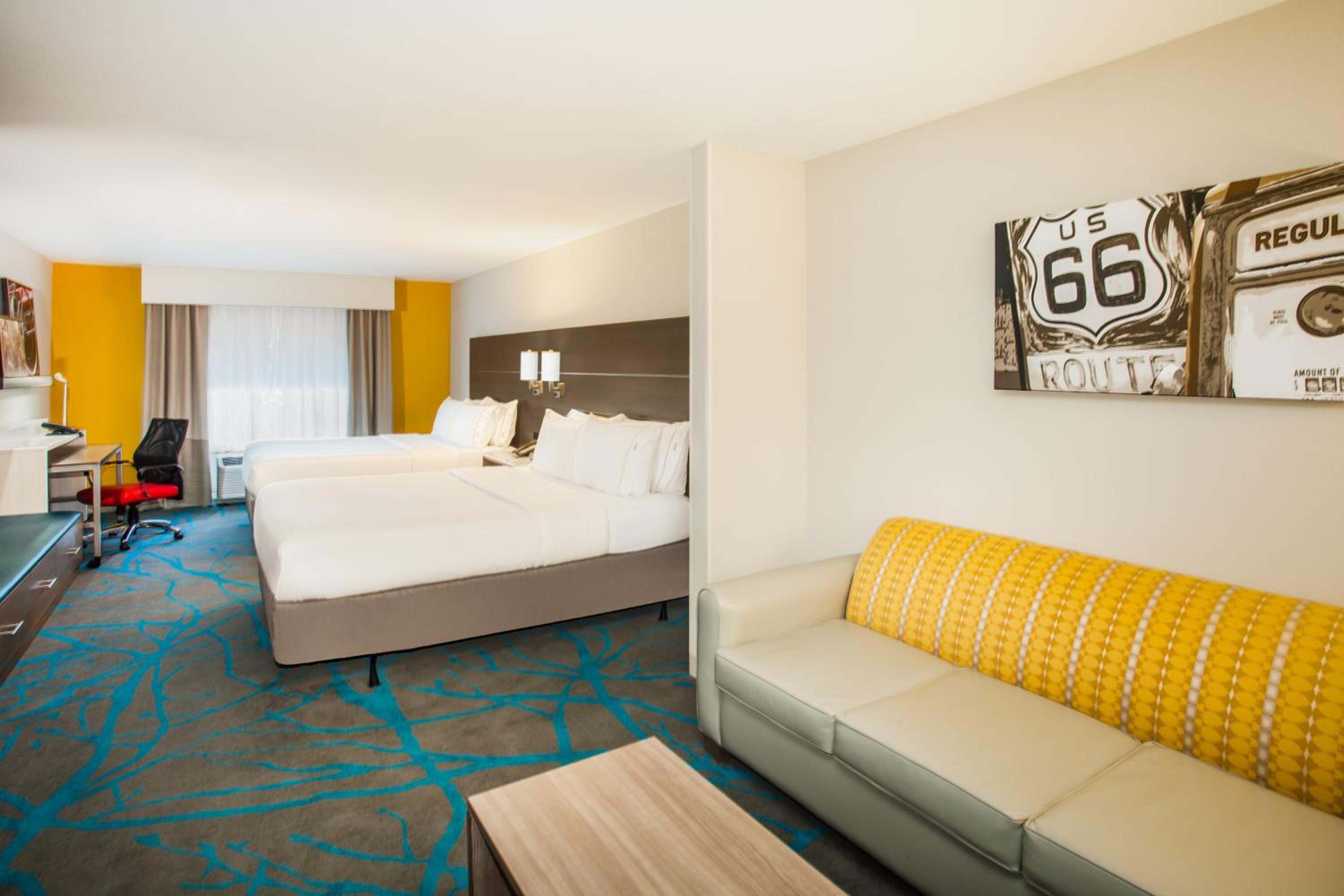 Queen Suite with Two Queen Beds and Sofa Bed - Communications Accessible photo 1